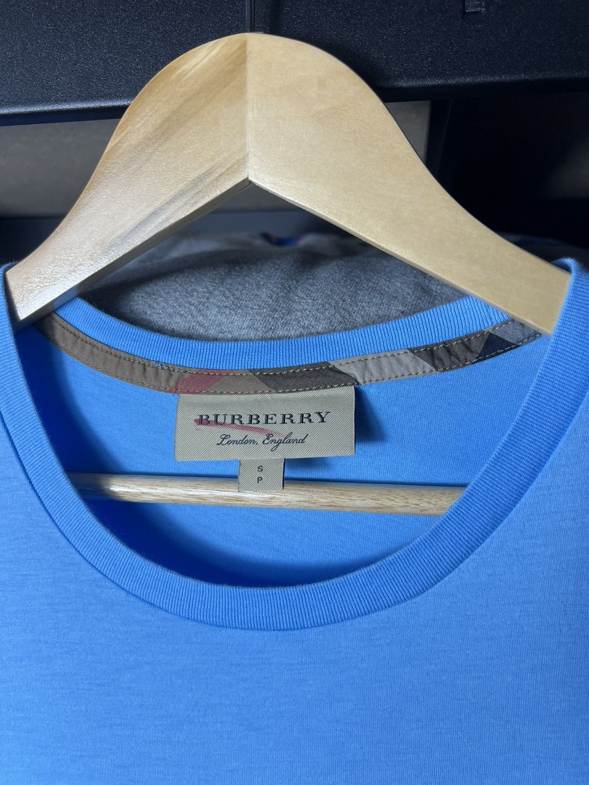 Burberry 👕 Burberry London England Logo T-Shirt — Light Blue — Size S Size US S / EU 44-46 / 1 - 5 Thumbnail