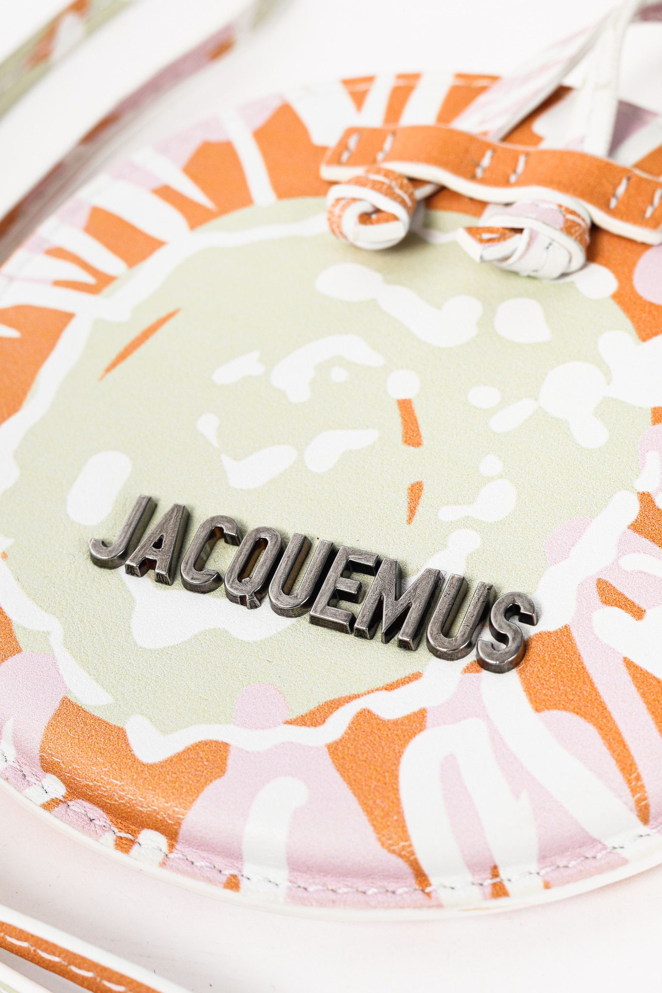 Jacquemus Jacquemus Le Pitchou Orange Flowers Leather Wallet Size ONE SIZE - 3 Thumbnail
