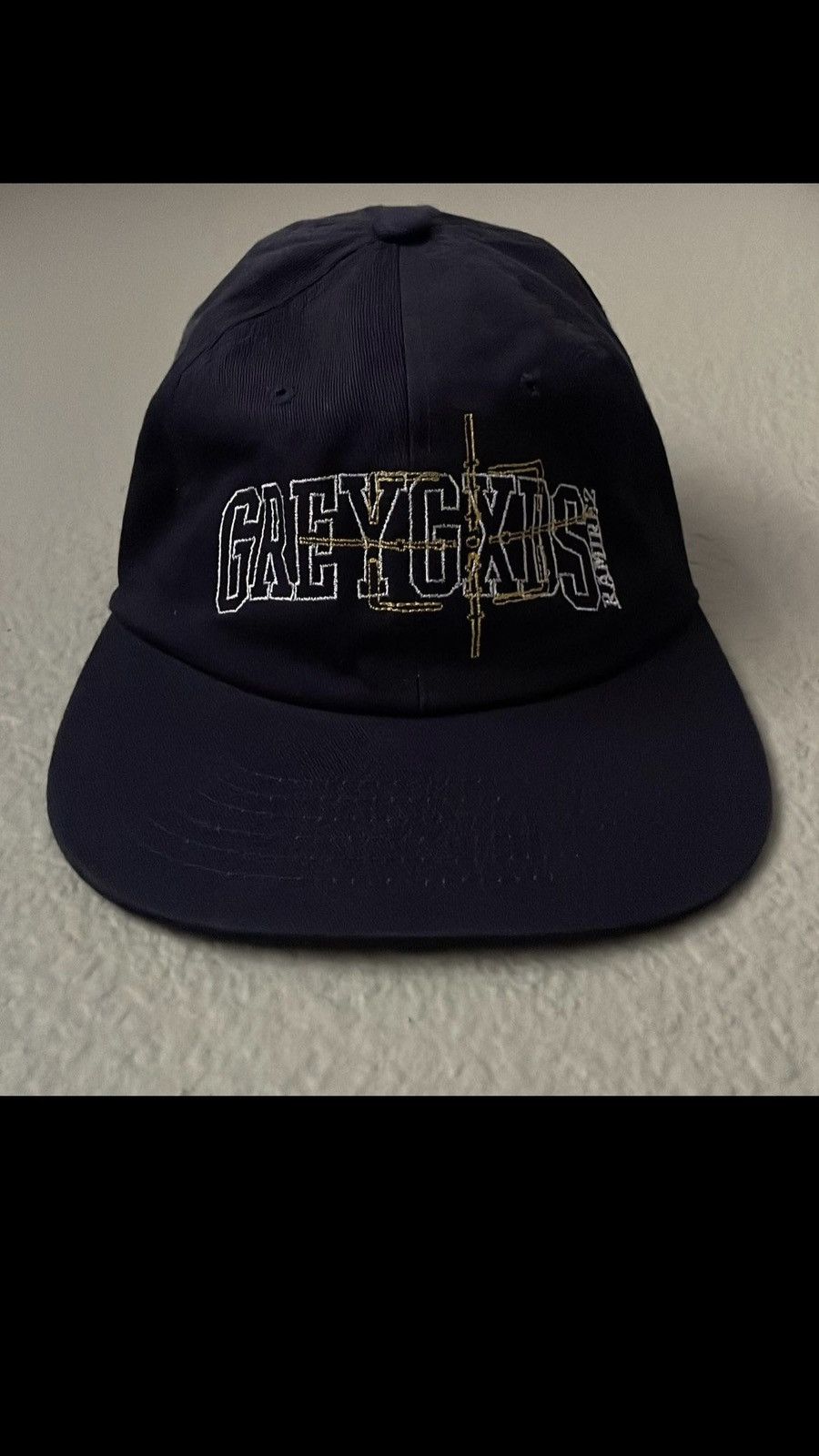 image of G59 Records Ramires Greygods Hat in Dark Blue, Men's