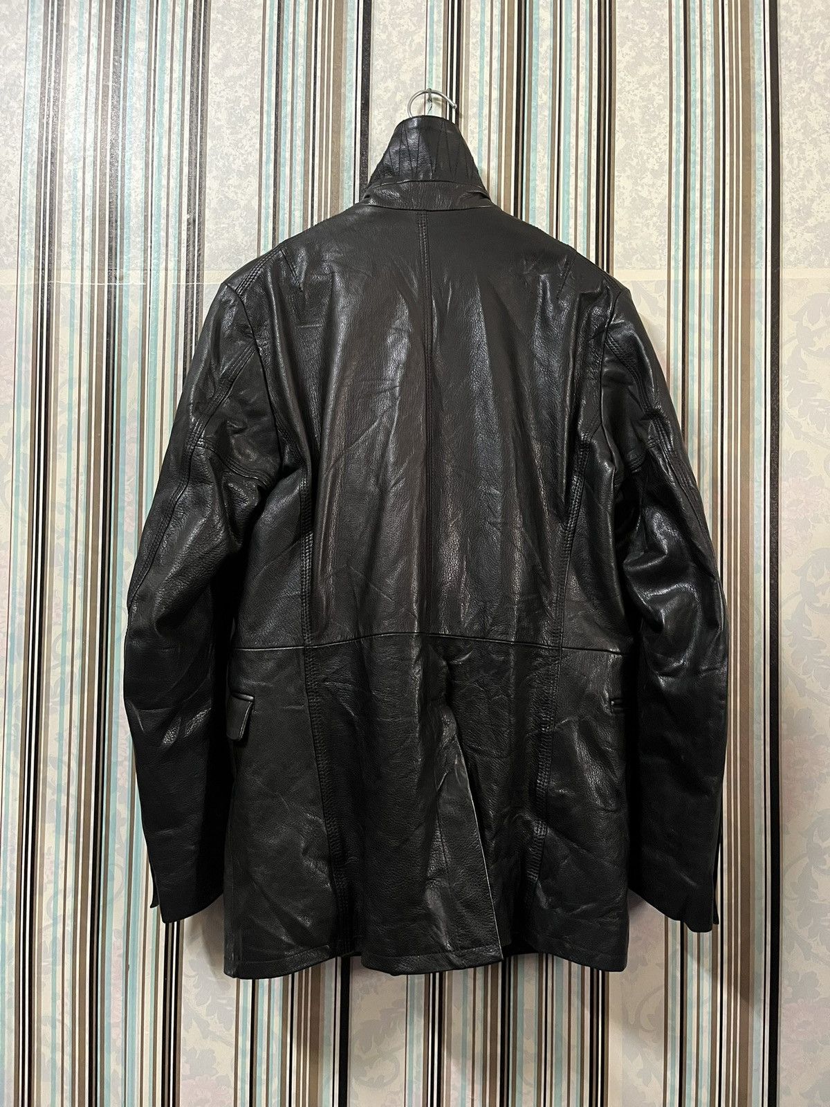 Genuine Leather 1990s TAMBURLAINE london paris naval jackets #I3 Size US M / EU 48-50 / 2 - 6 Thumbnail