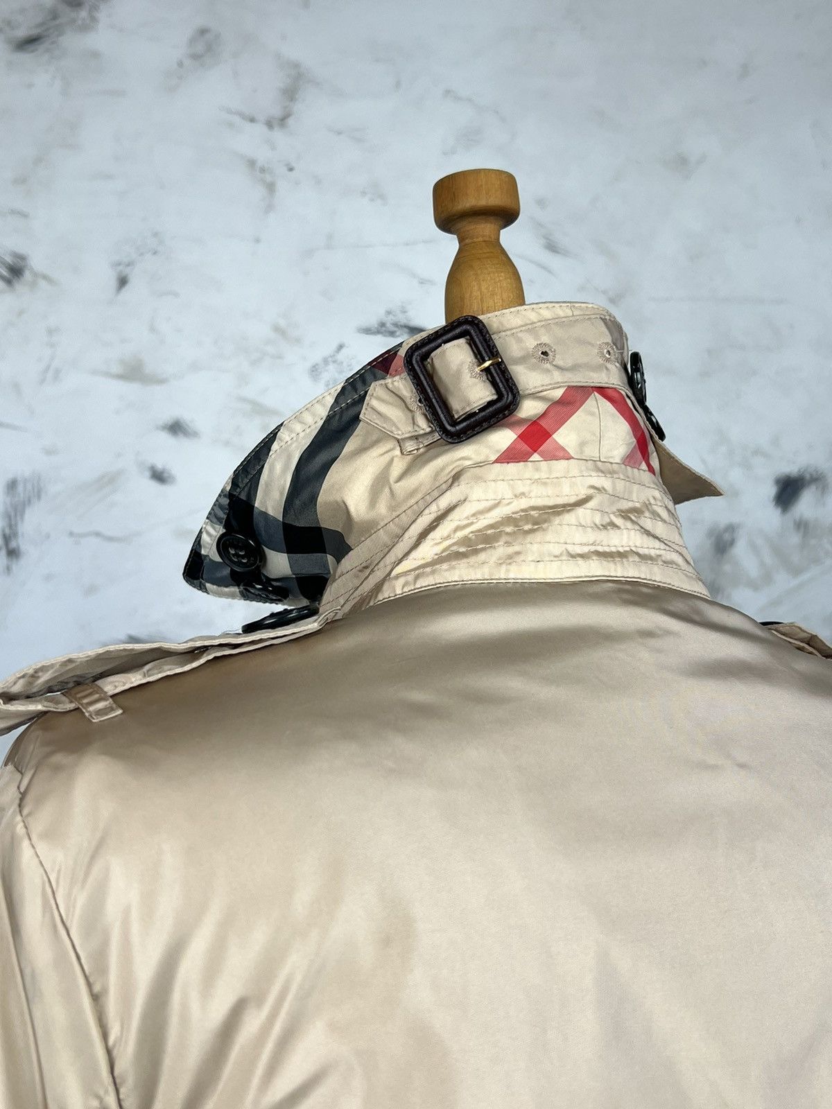 Burberry Burberry Brit Trench Coat Jacket Size XS - S US 4 Size S / US 4 / IT 40 - 8 Thumbnail