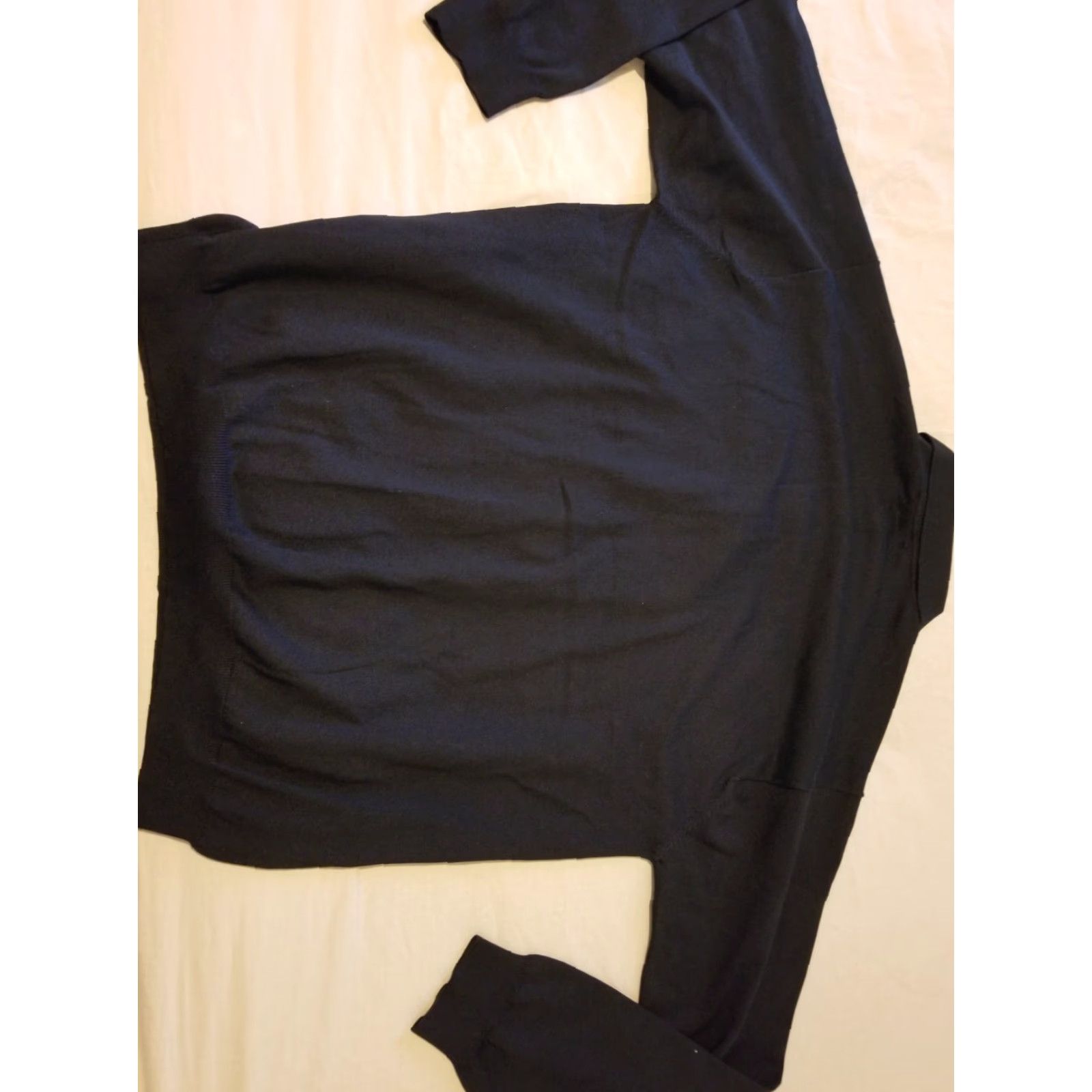 Tommy Bahama Tommy Bahama Silk Polo Sweater M Medium Black Mens Pullover Shirt Size US M / EU 48-50 / 2 - 6 Thumbnail