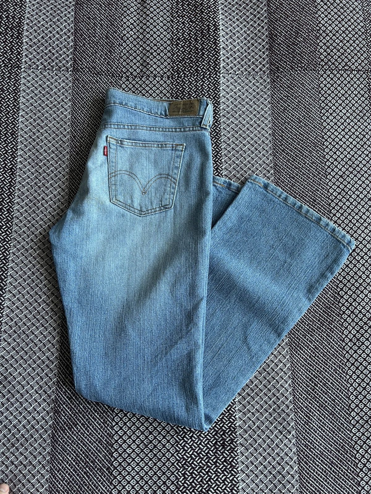 Levi's Vintage Flared Levis 515 Boot Cut Washed 00s Streetwear Y2K Size 32" / US 10 / IT 46 - 15 Thumbnail