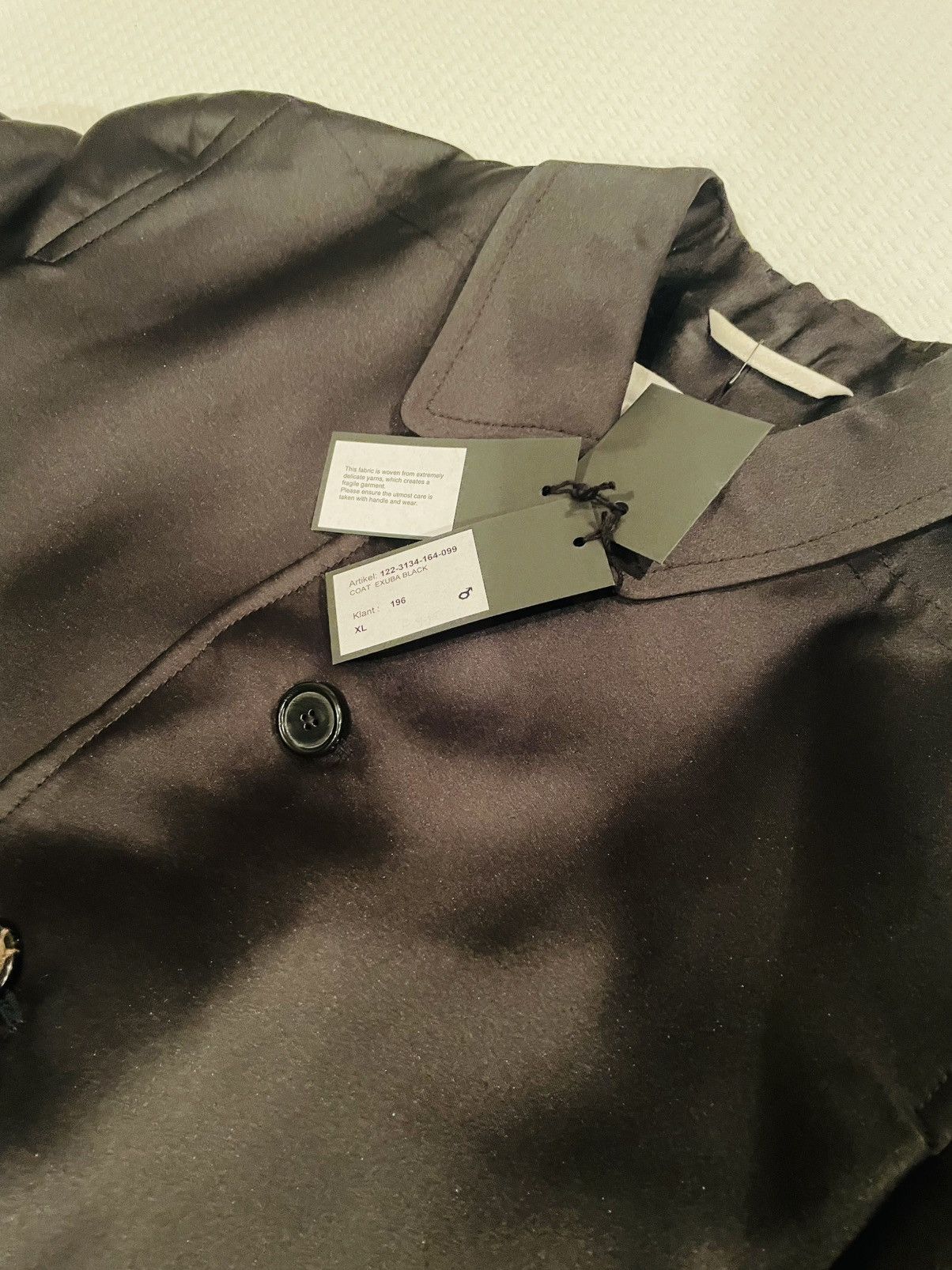 Ann Demeulemeester Ann’s men coat. Size US L / EU 52-54 / 3 - 5 Thumbnail