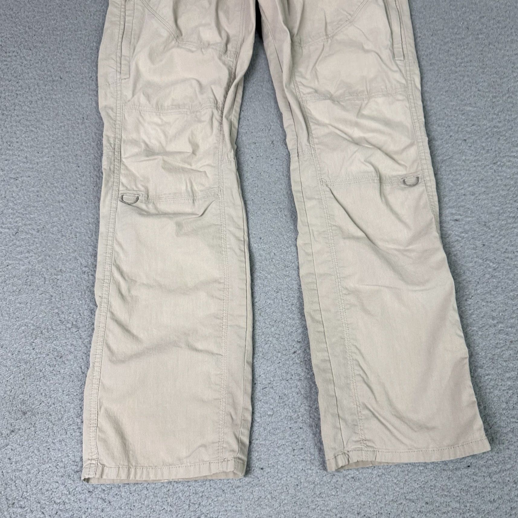 Vintage VINTAGE Kuhl Hiking Pants Womens 10 Reg Beige Lightweight Midrise Casual Outdoor Brown Size 32" / US 10 / IT 46 - 4 Thumbnail