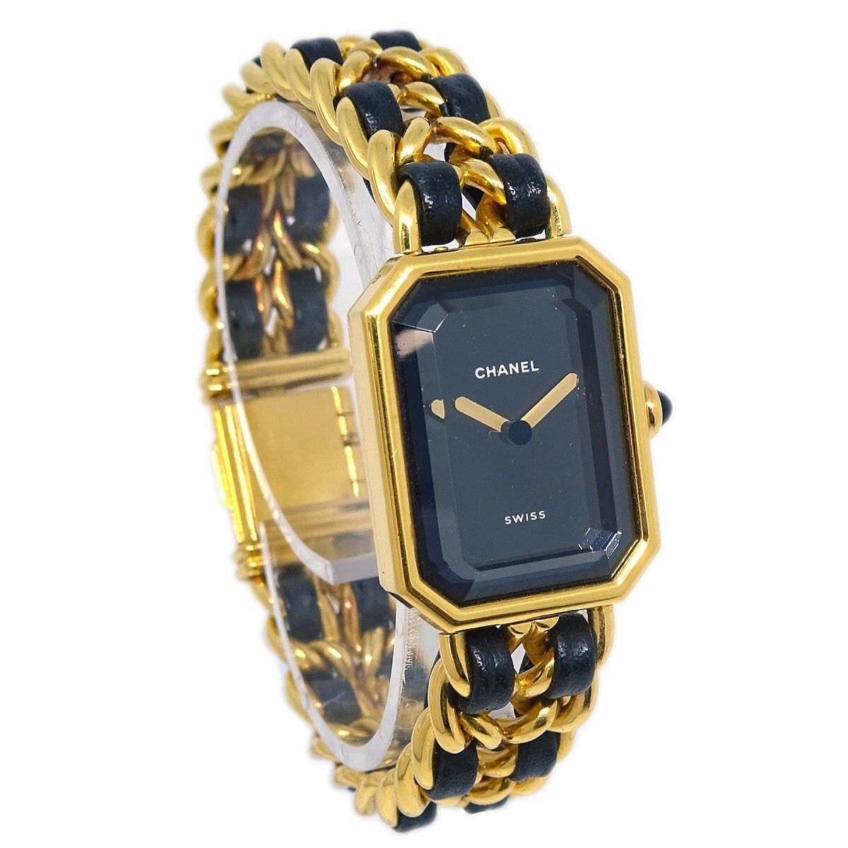 Chanel Chanel Premiere Rock Quartz Watch Plated Metal and Leather Size ONE SIZE - 1 Thumbnail