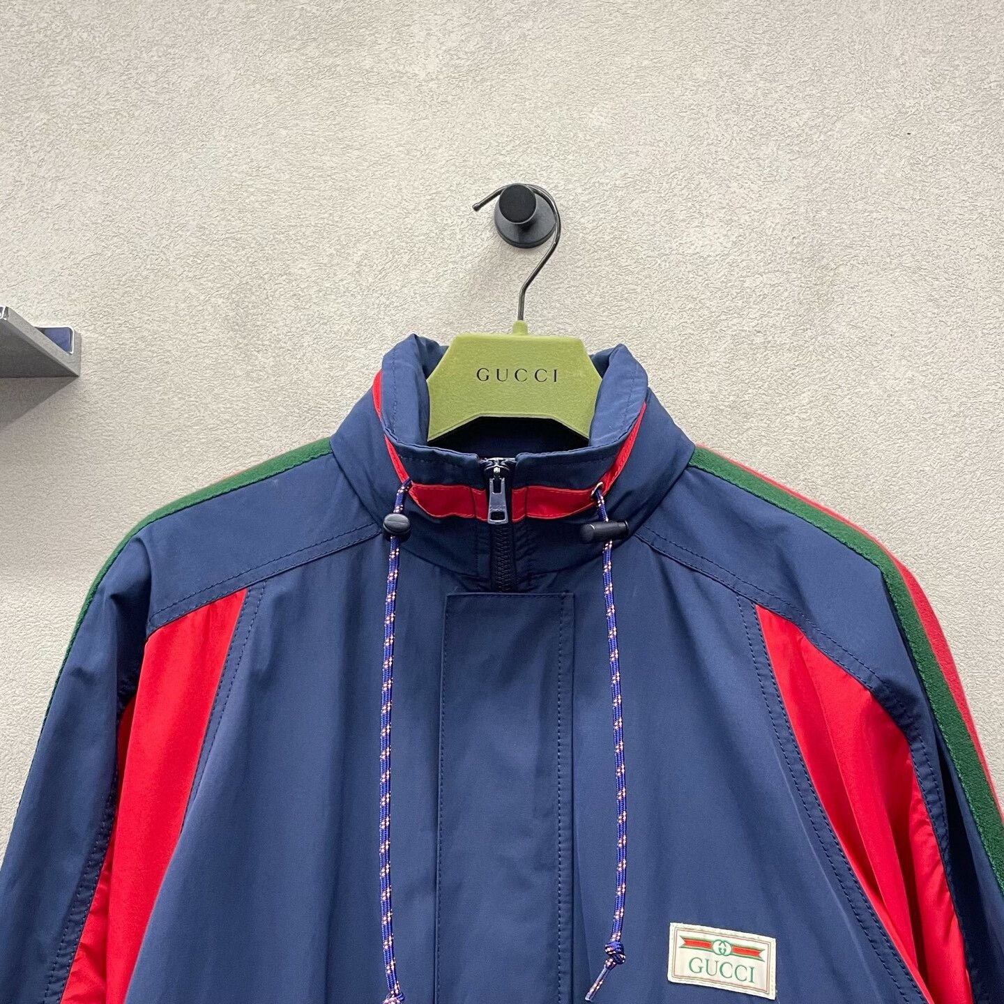 Gucci gucci color-blocked retro jacket in size 44 Size US S / EU 44-46 / 1 - 4 Thumbnail