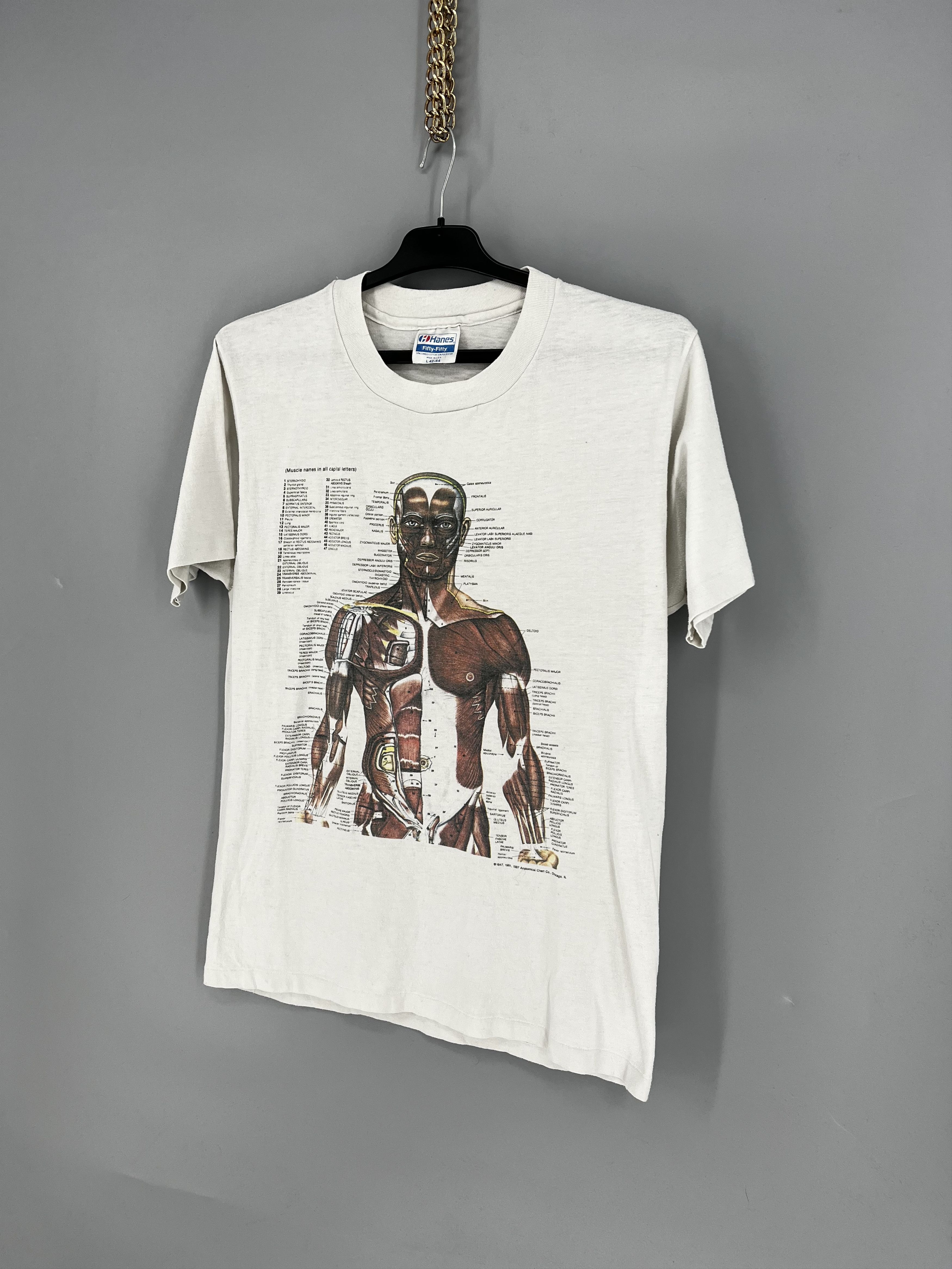 Other Anatomy Muscle Shirt Same Print as Kurt Cobain Rare Medical Size US M / EU 48-50 / 2 - 3 Thumbnail