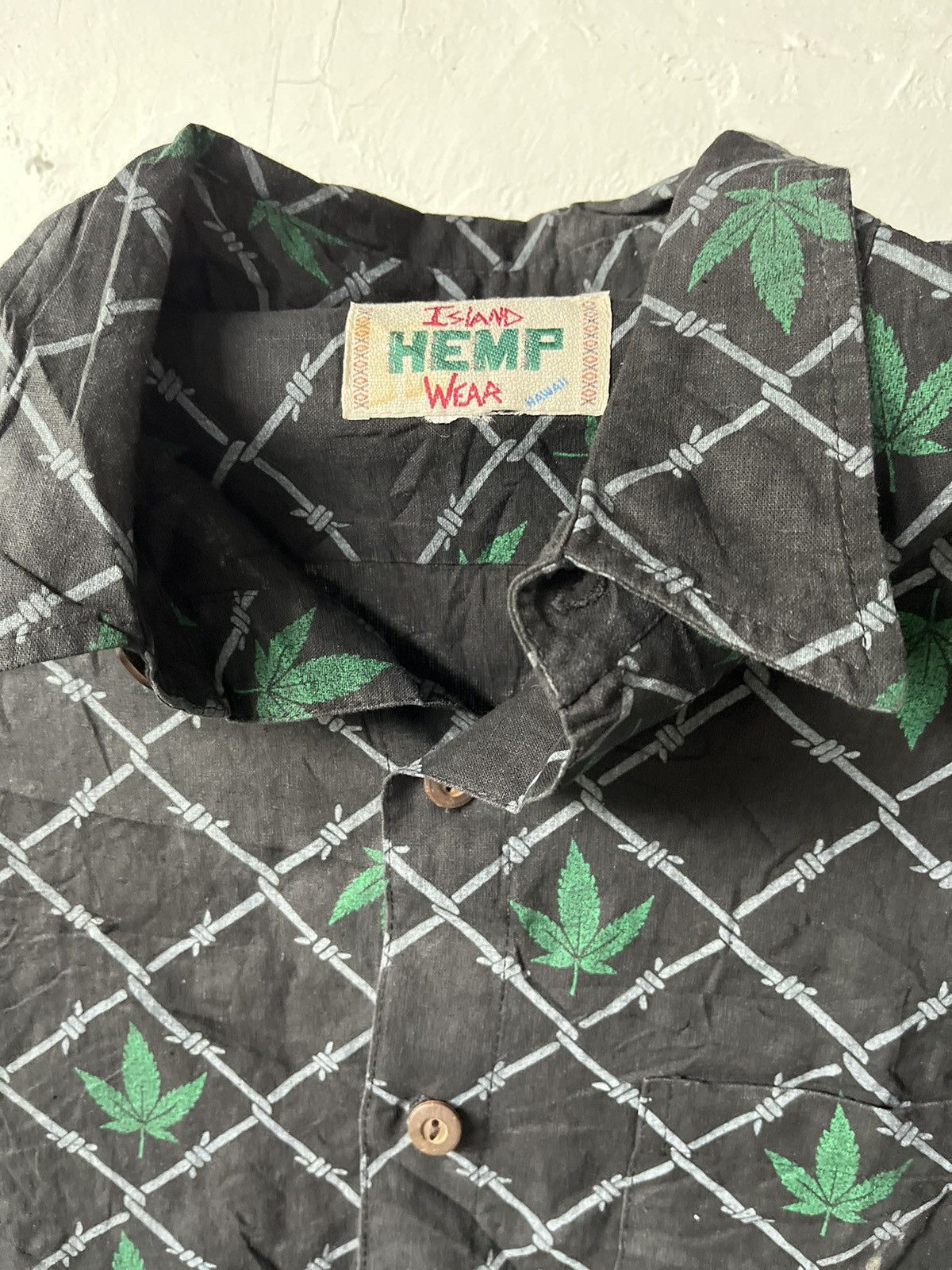 Designer × Vintage Hawaiin Shirt Hemp Size US L / EU 52-54 / 3 - 4 Thumbnail