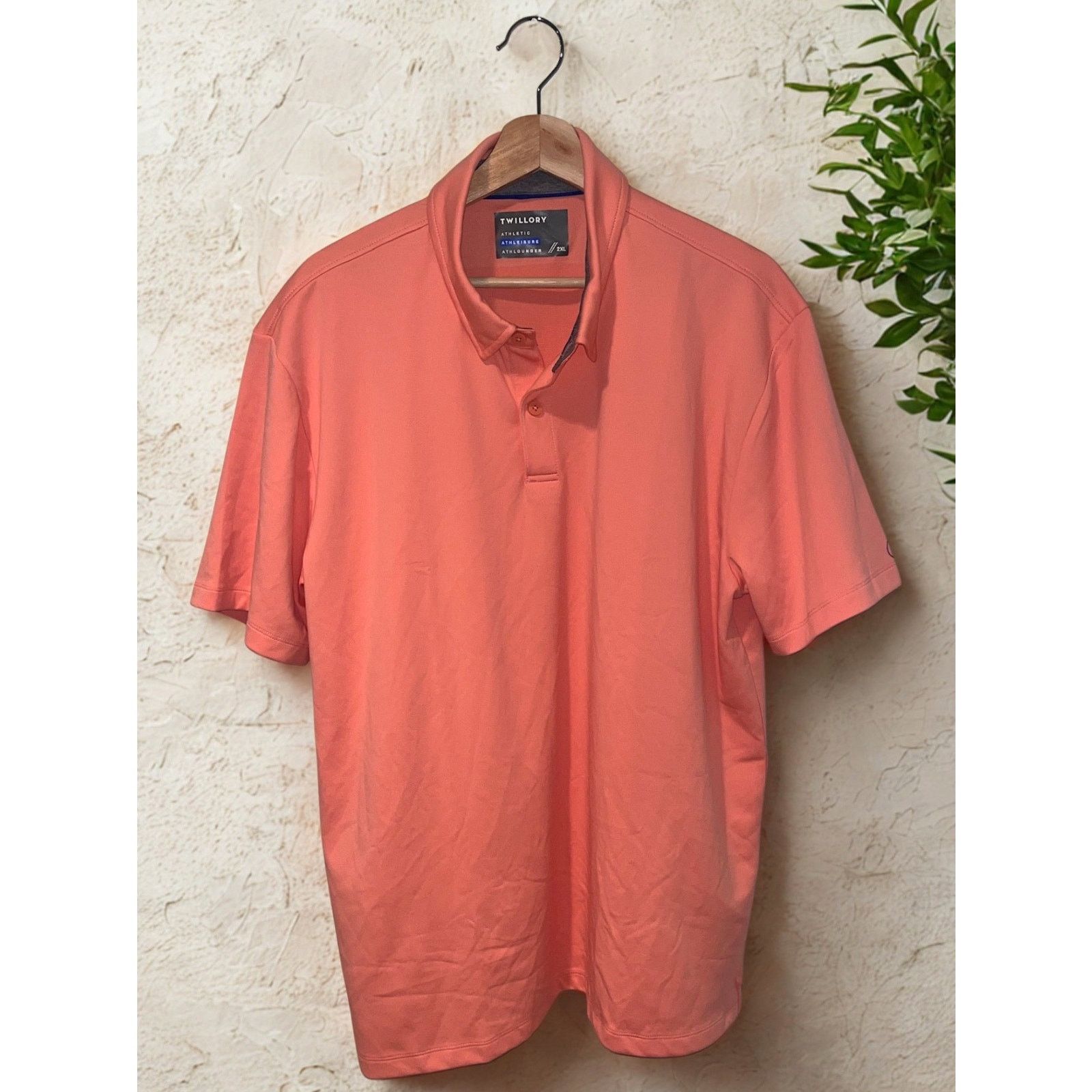 Twillory Twillory Short Sleeve Polo 2X Athleisure Performance Stretch Size US XXL / EU 58 / 5 - 5 Thumbnail