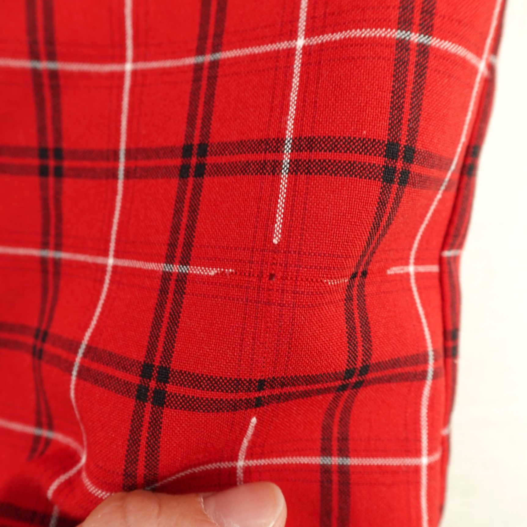 Vintage Vintage Solo Semore Shirt Mens Medium Red Plaid Button Up Made In USA Camp 90s Size US M / EU 48-50 / 2 - 5 Thumbnail