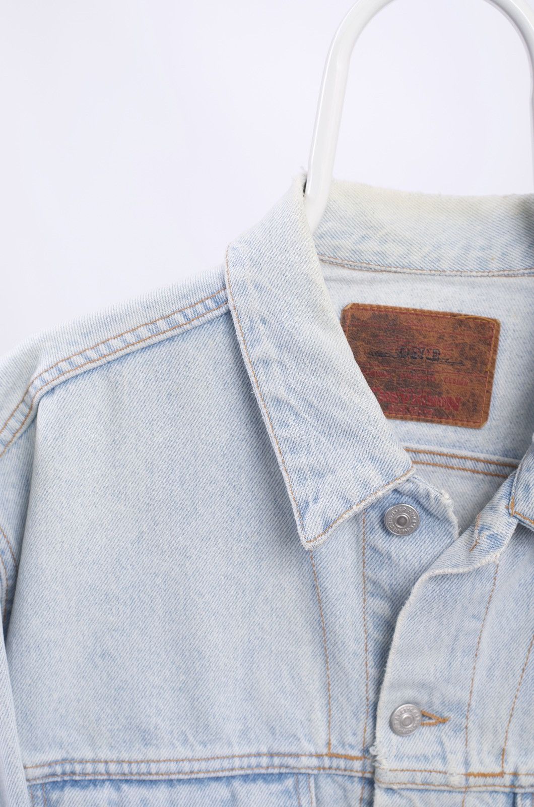 Chevignon Vintage Chevignon 90s Rare Denim Jacket Avant Gard fits XL Size US XL / EU 56 / 4 - 2 Thumbnail