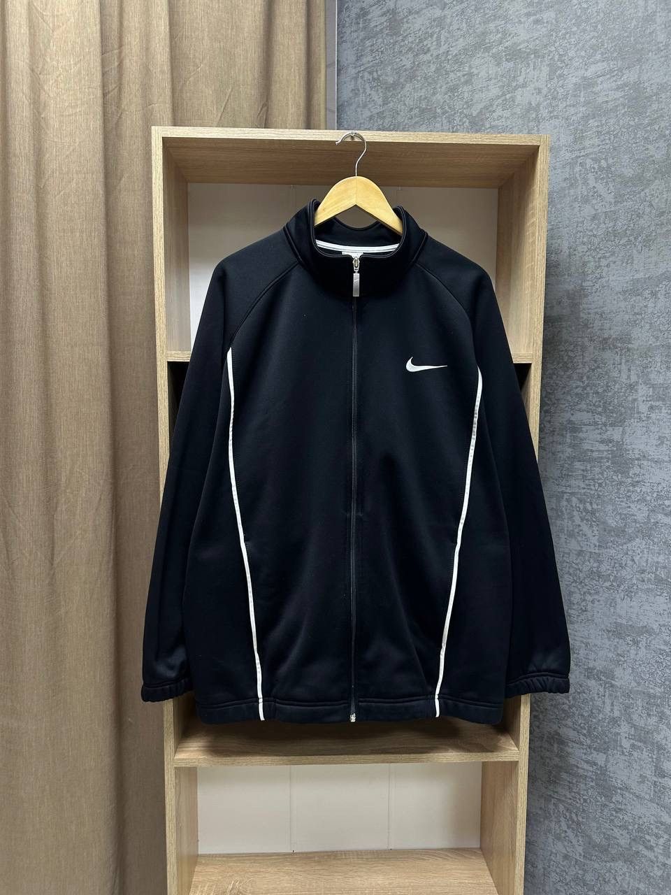 Nike × Nike ACG × Vintage Vintage Nike Black Full Zip Hoodie Size US L / EU 52-54 / 3 - 4 Thumbnail