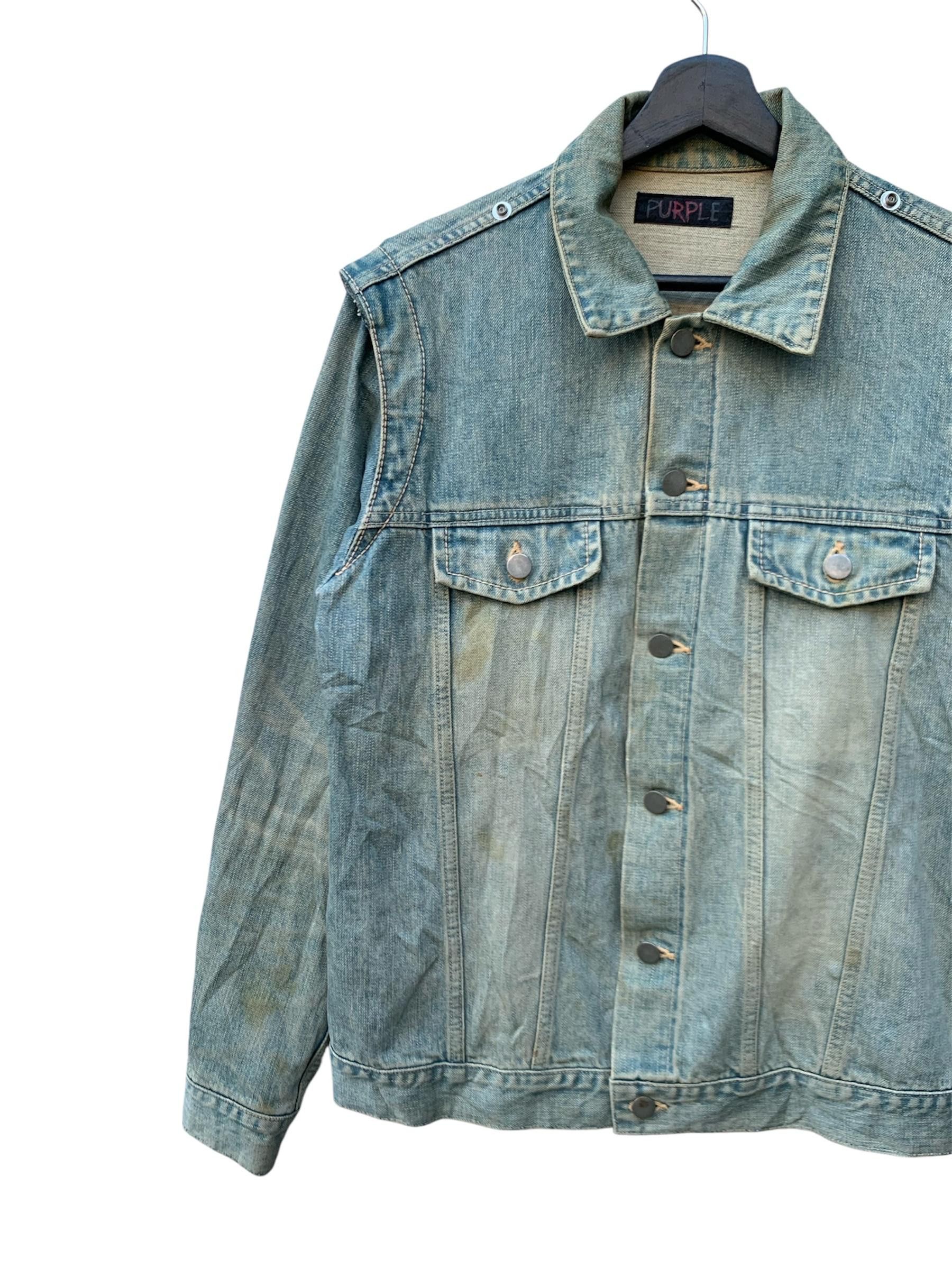 Purple Brand Purple Denim Jacket Size US M / EU 48-50 / 2 - 5 Thumbnail