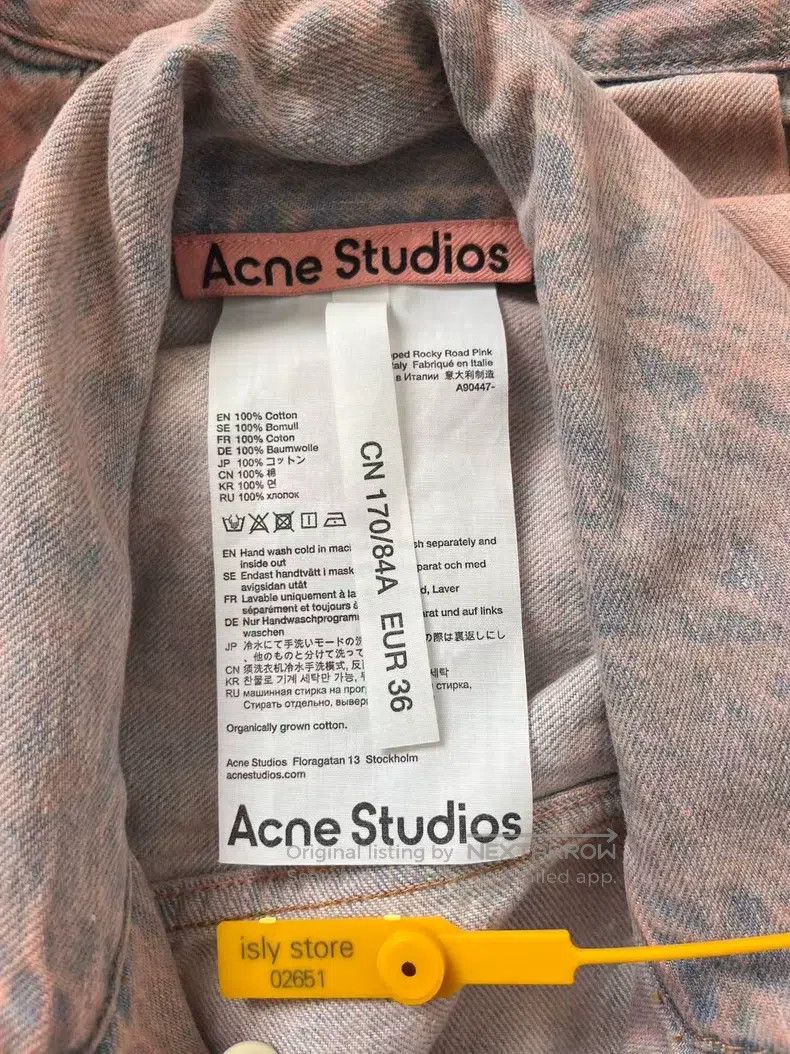Acne Studios Acne Studios Denim series vintage dyed retro chest pocket Size XS / US 0-2 / IT 36-38 - 4 Thumbnail