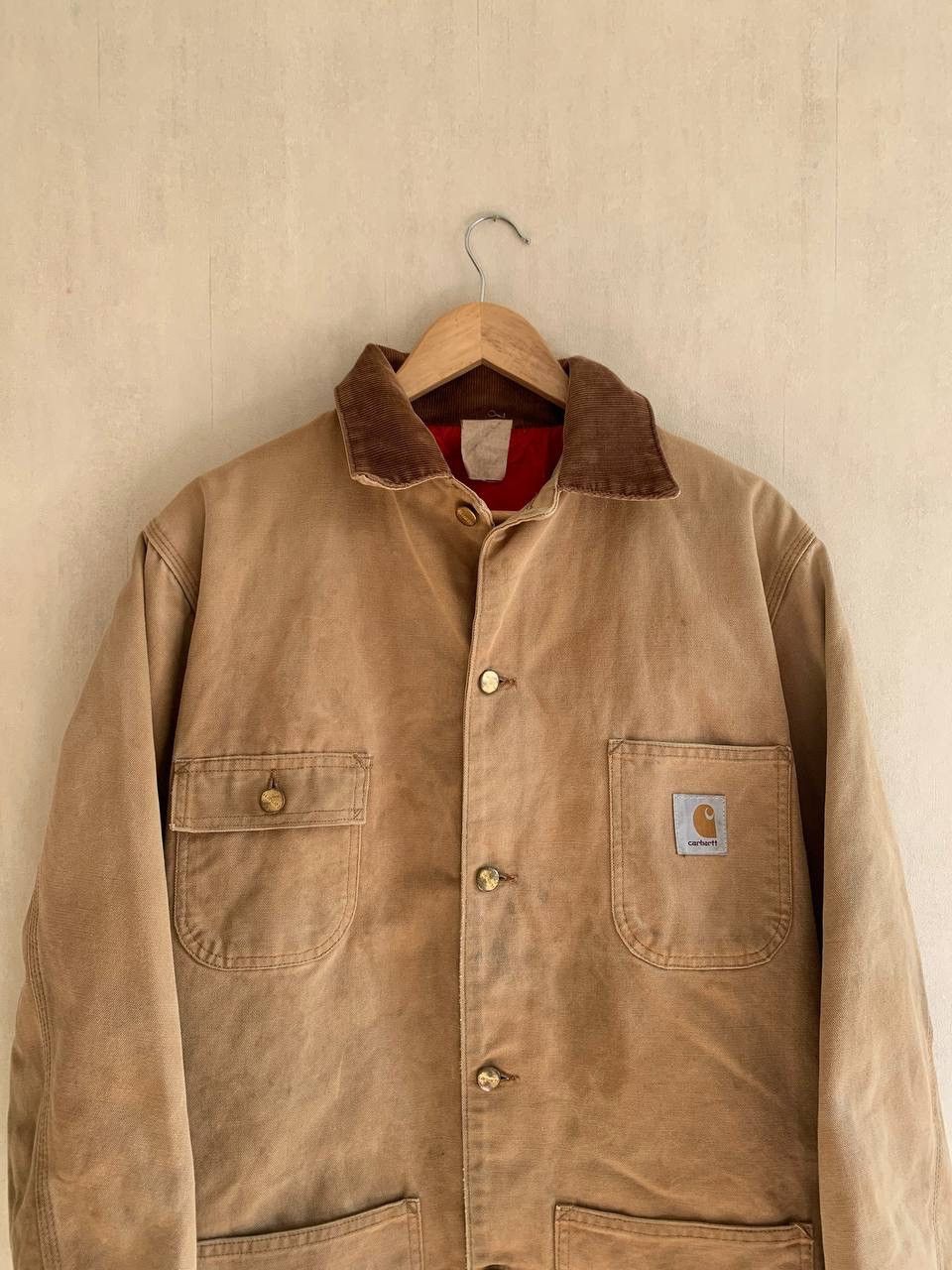 Carhartt Vintage 70s Carhartt Detroit Jacket USA Cropped M Size Size US M / EU 48-50 / 2 - 3 Thumbnail