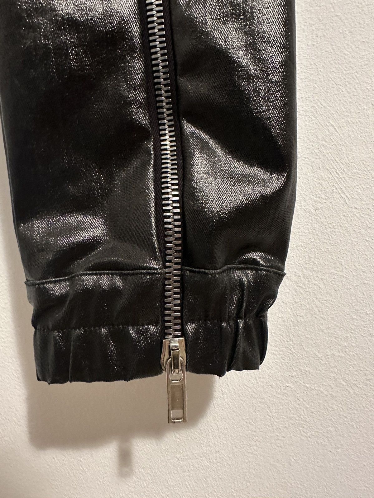 Rick Owens Rick Owens Easy Strobe Cargo Black Lacquered Denim Size US 28 / EU 44 - 6 Thumbnail