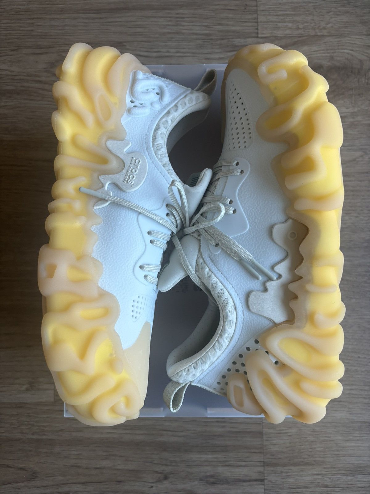 Crocs × Salehe Bembury Salehebembury x Juniper Tahini Crocs Size US 11 / EU 44 - 1 Thumbnail