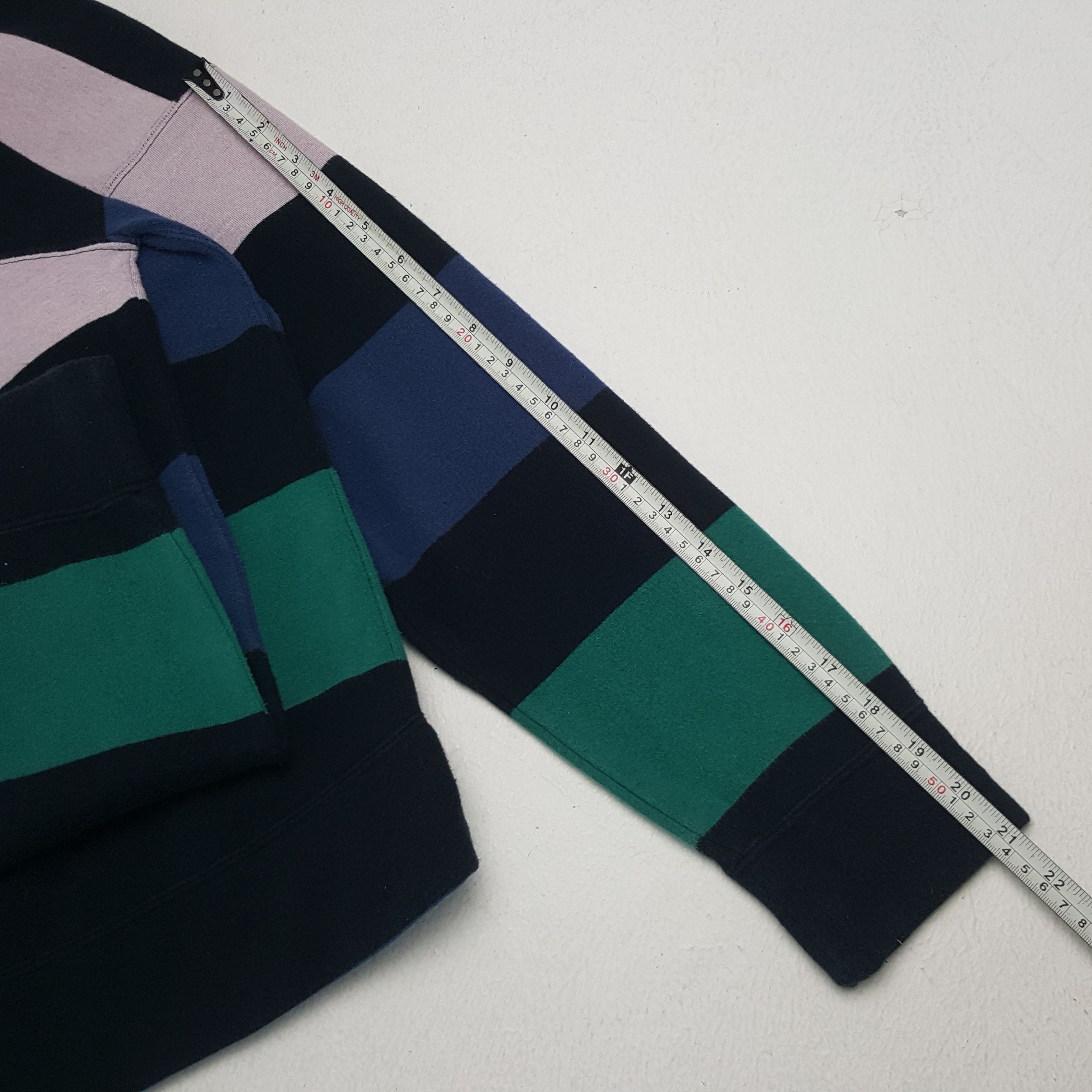 Issey Miyake × Tsumori Chisato × Vintage Vintage Tsumori Chisato by Issey Miyake Striped Sweatshirt Size US M / EU 48-50 / 2 - 5 Thumbnail