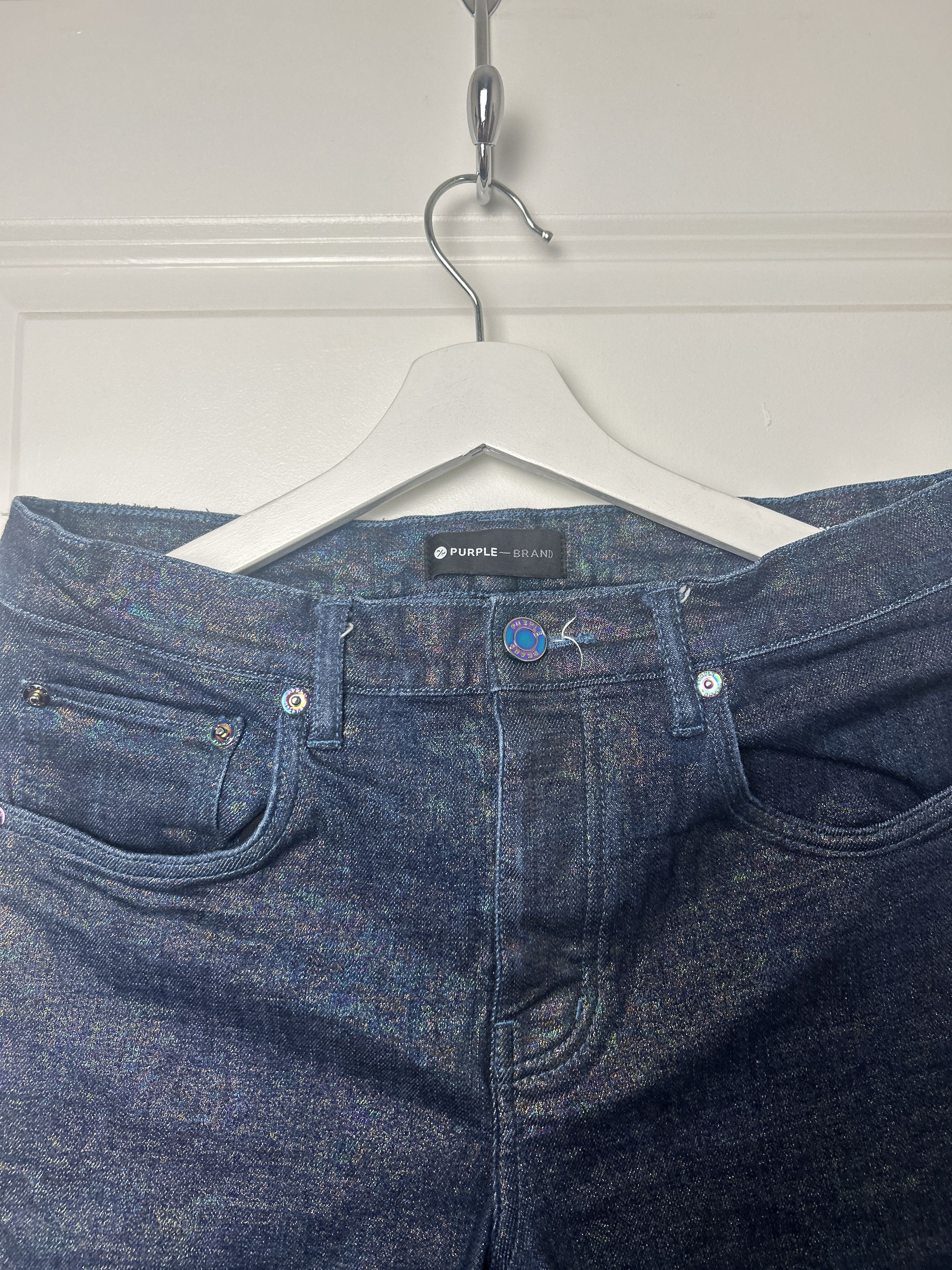 Purple Brand Purple Brand Glitter Jeans Size US 30 / EU 46 - 2 Thumbnail