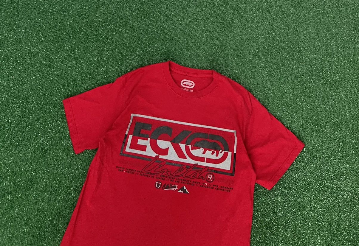 Ecko Unltd. 2000s Red Ecko Unltd graphic tee Size US M / EU 48-50 / 2 - 2 Thumbnail