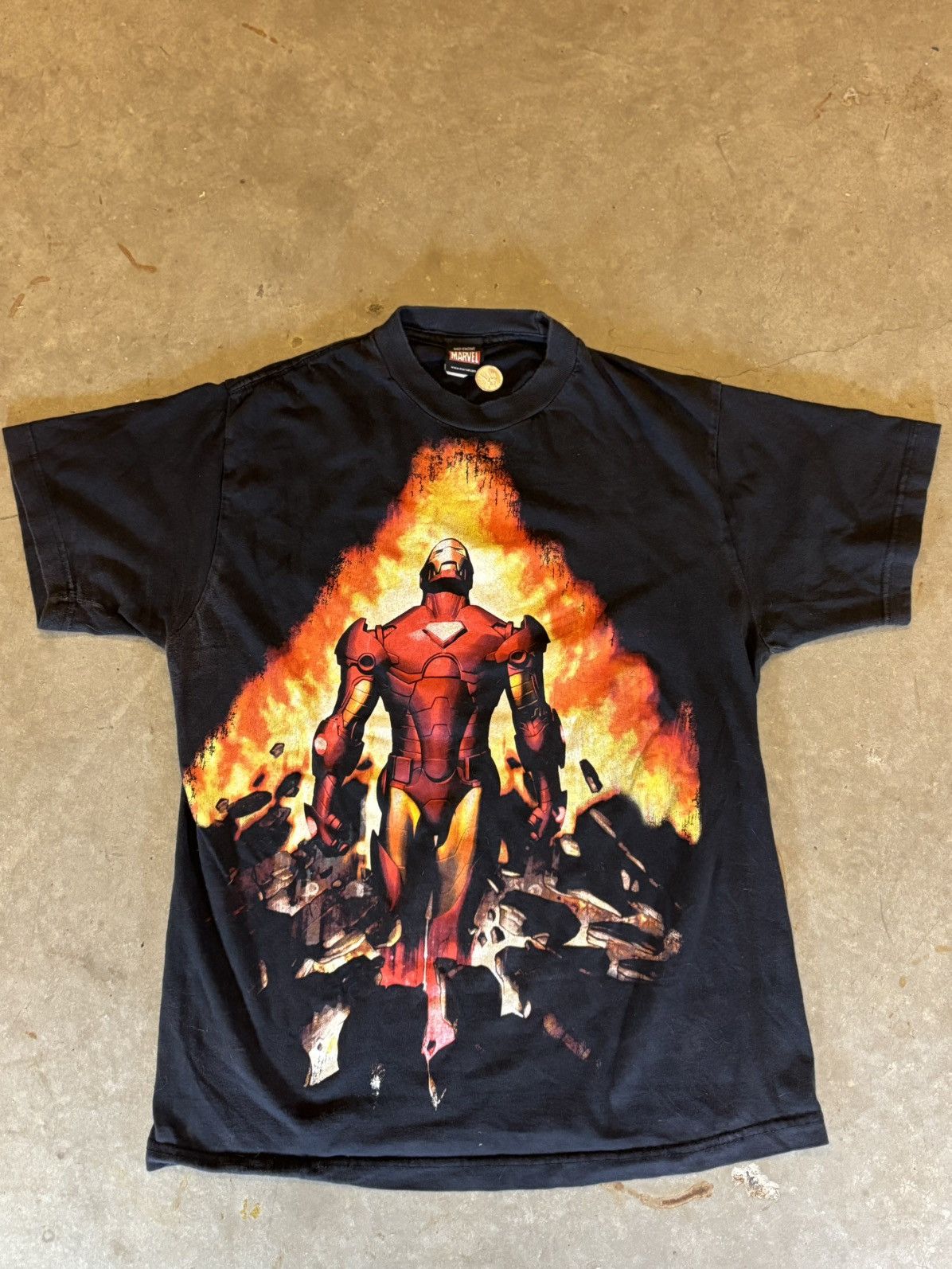 Mad Engine VINTAGE MARVEL MAD ENGINE IRON MAN TSHIRT Size US M / EU 48-50 / 2 - 1 Thumbnail