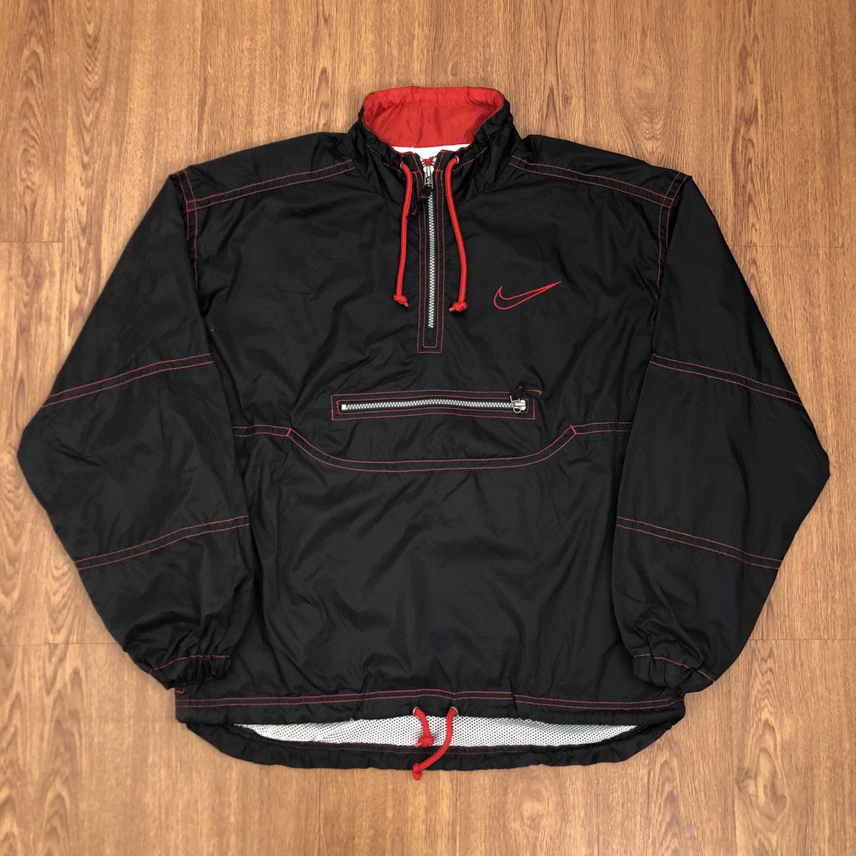 Nike × Vintage Vintage NIKE cagoule jacket Size US M / EU 48-50 / 2 - 2 Thumbnail
