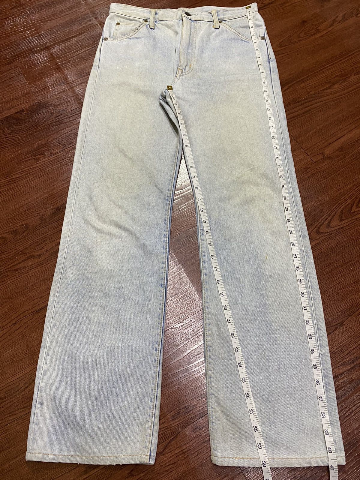 Japanese Brand Vintage Edwin Faded Wash Loose Jeans Size US 30 / EU 46 - 8 Thumbnail