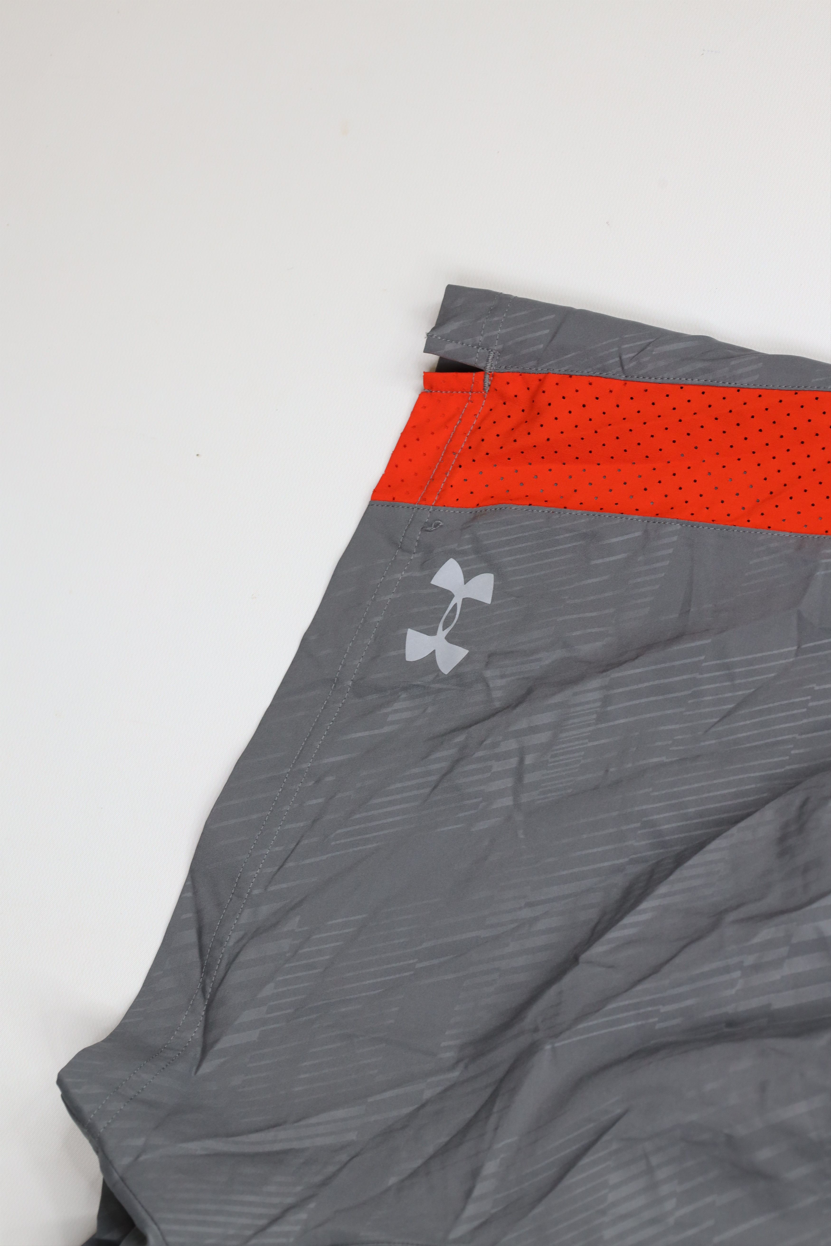 Under Armour × Vintage New Under Armour Training Running Jogging Gym Shorts Gray Size US 40 / EU 56 - 5 Thumbnail