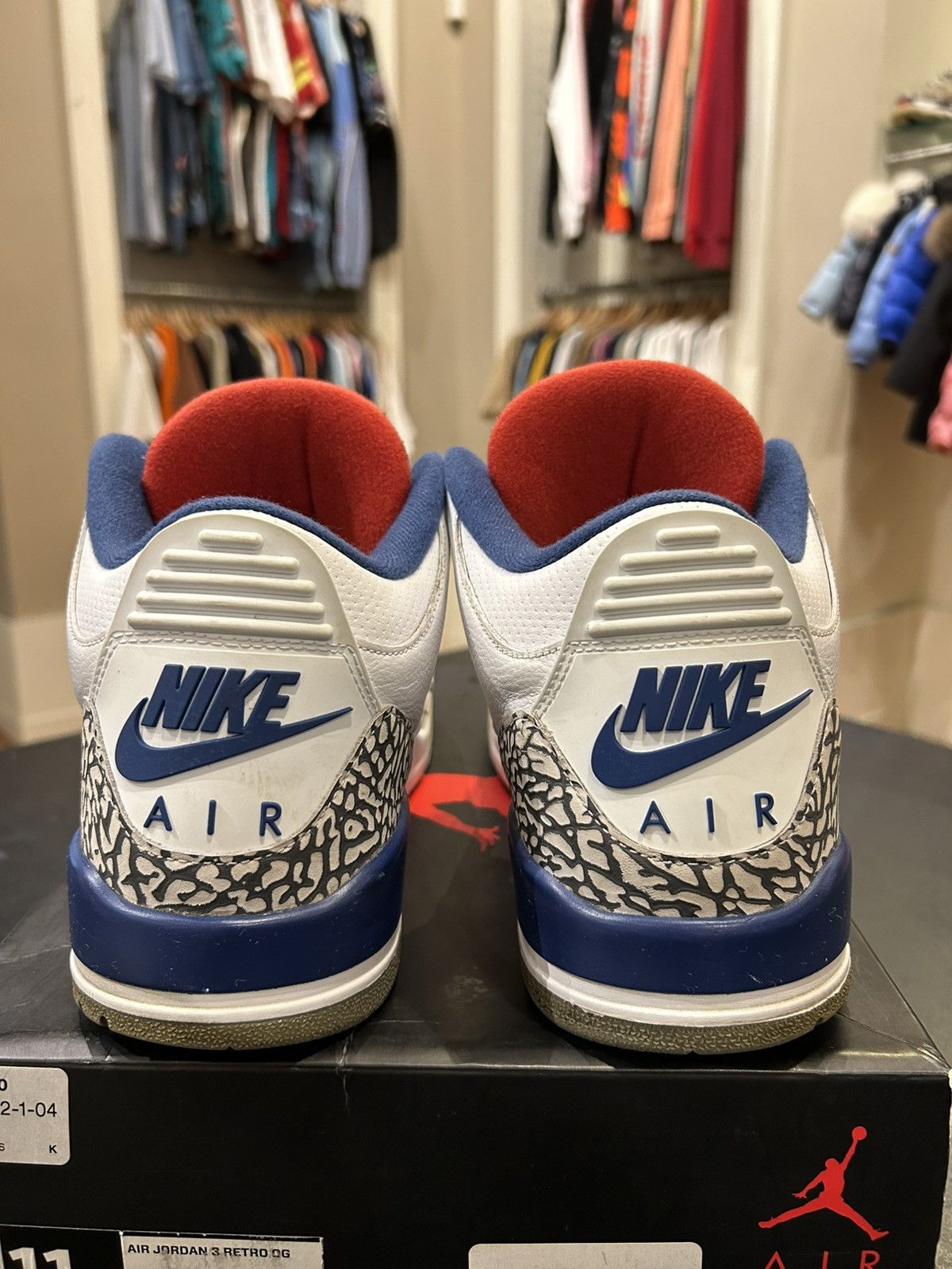 Jordan Brand Jordan 3 Retro ‘True Blue’ Size US 11 / EU 44 - 3 Thumbnail