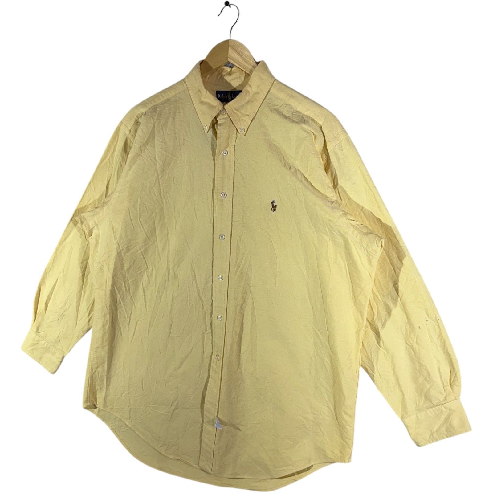 Polo Ralph Lauren Vintage Polo Ralph Lauren Long Sleeve Button Up 16/33 Size US L / EU 52-54 / 3 - 3 Thumbnail
