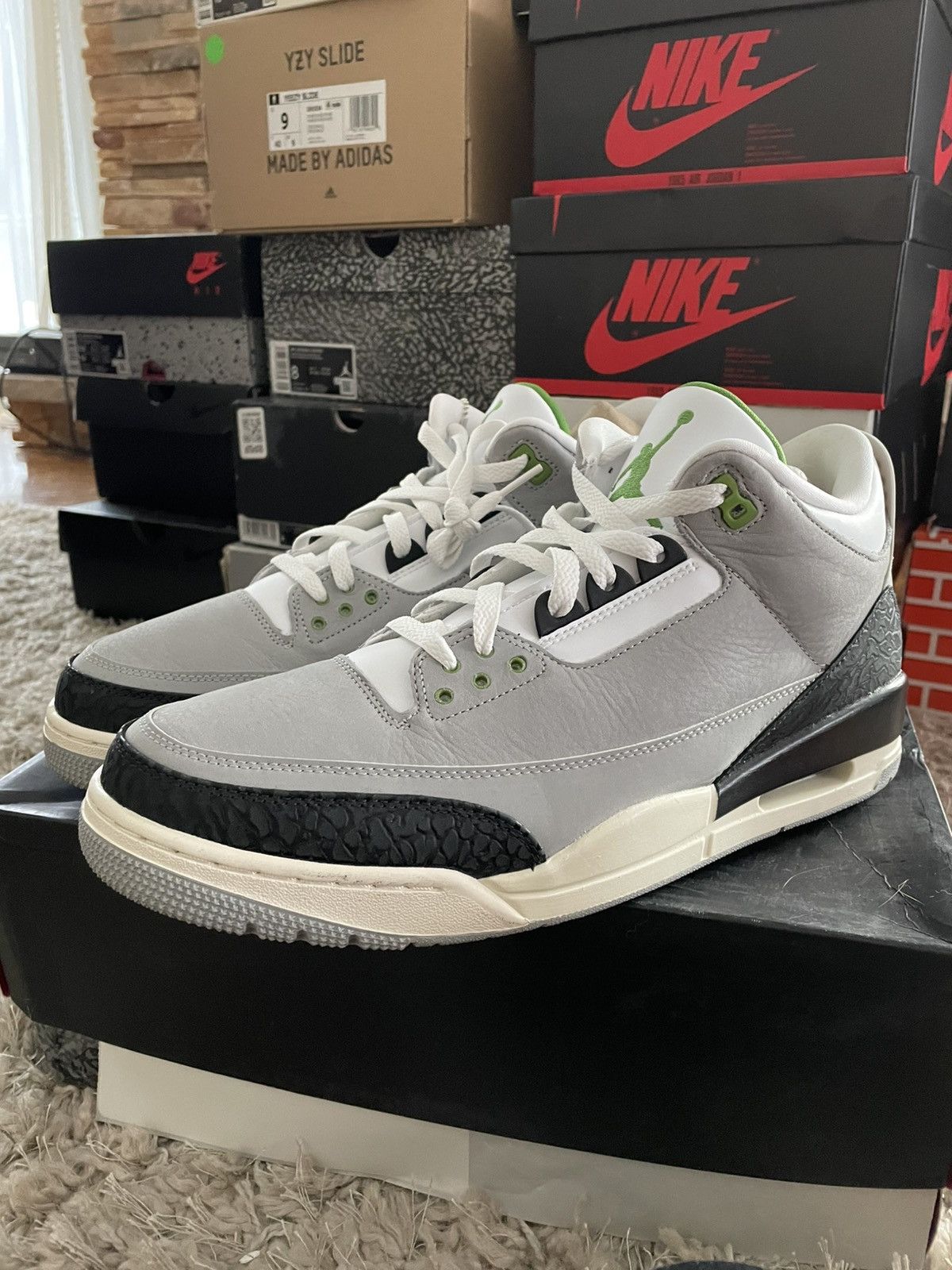 Jordan Brand Jordan 3 Chlorophyll Size US 13 / EU 46 - 1 Thumbnail