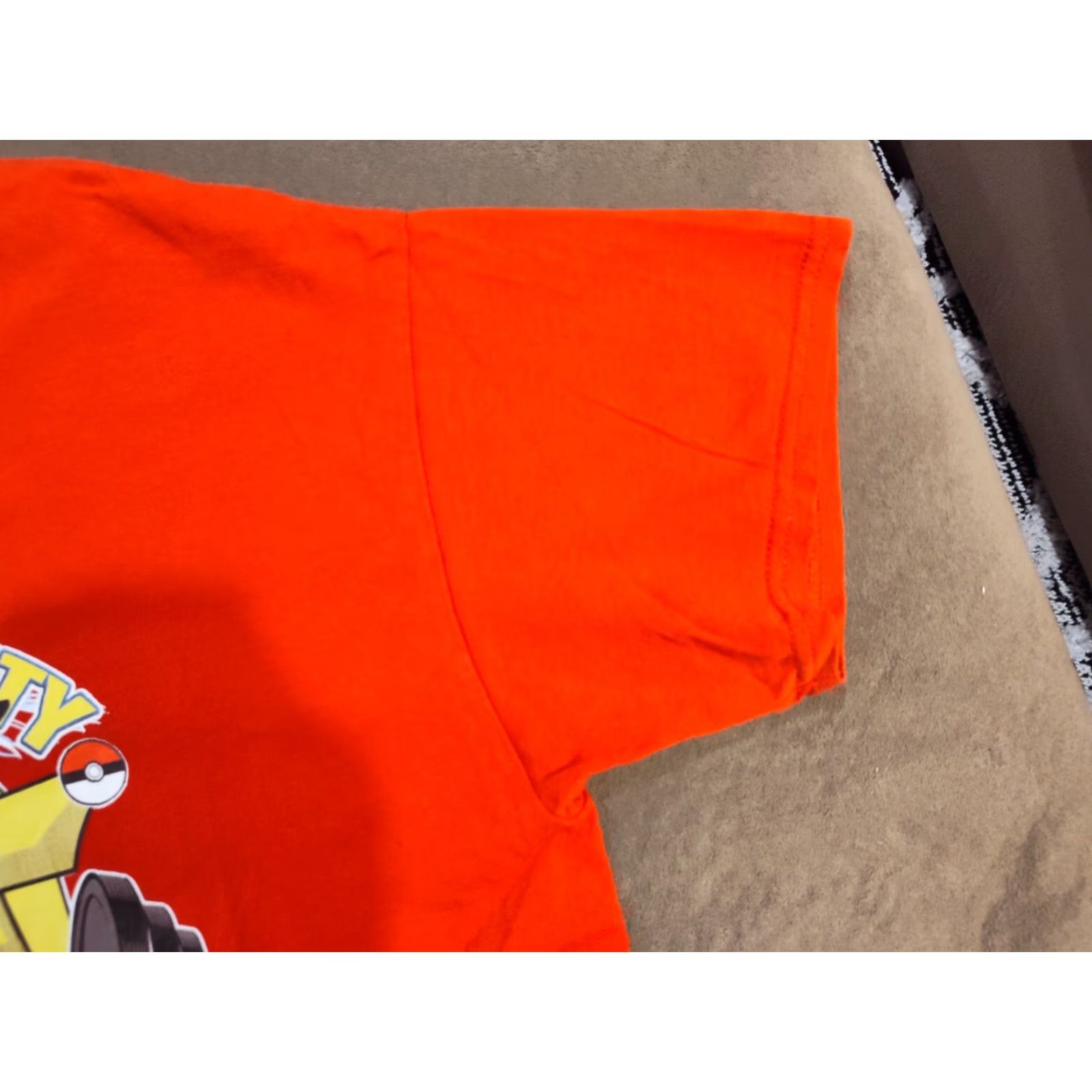 Gildan Pikachu T-Shirt Pikachu Vermilion City Gym Est 1996 Bring The Thunder Red Tee Shirt Size L Mens Gildan Cotton Graphic Print Short Sleeve Vintage No Size US L / EU 52-54 / 3 - 6 Thumbnail