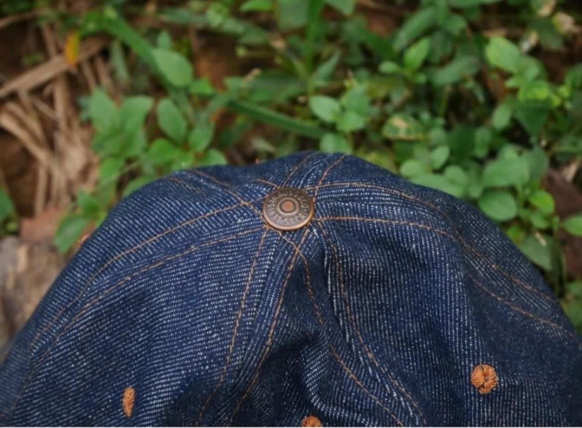 Vintage Denim Hat Levis Orange Tab 70s
