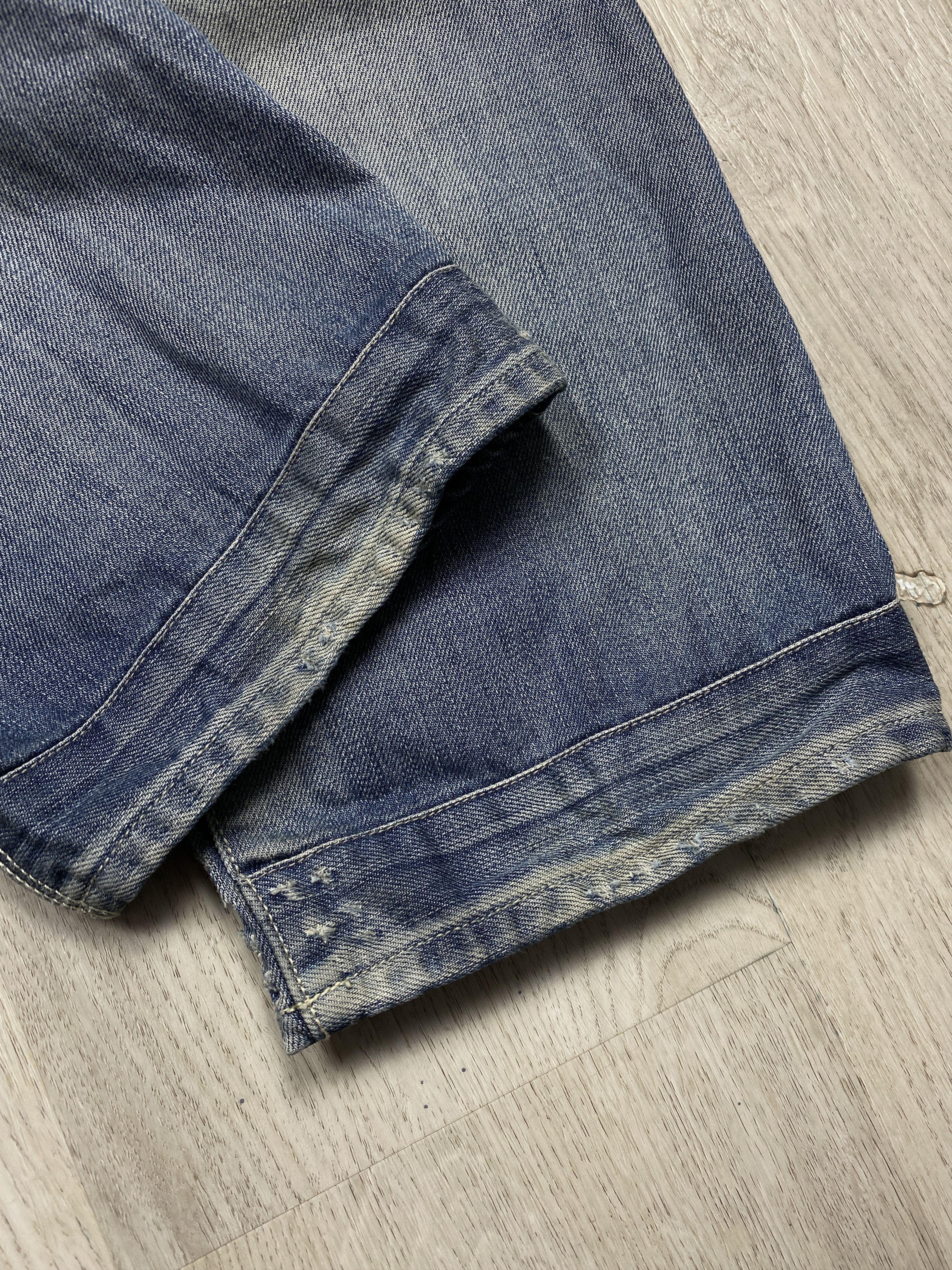 G-Star G Star Raw Mens 3D Tapered Denim Pants Double Knee Y2K Size US 30 / EU 46 - 5 Thumbnail
