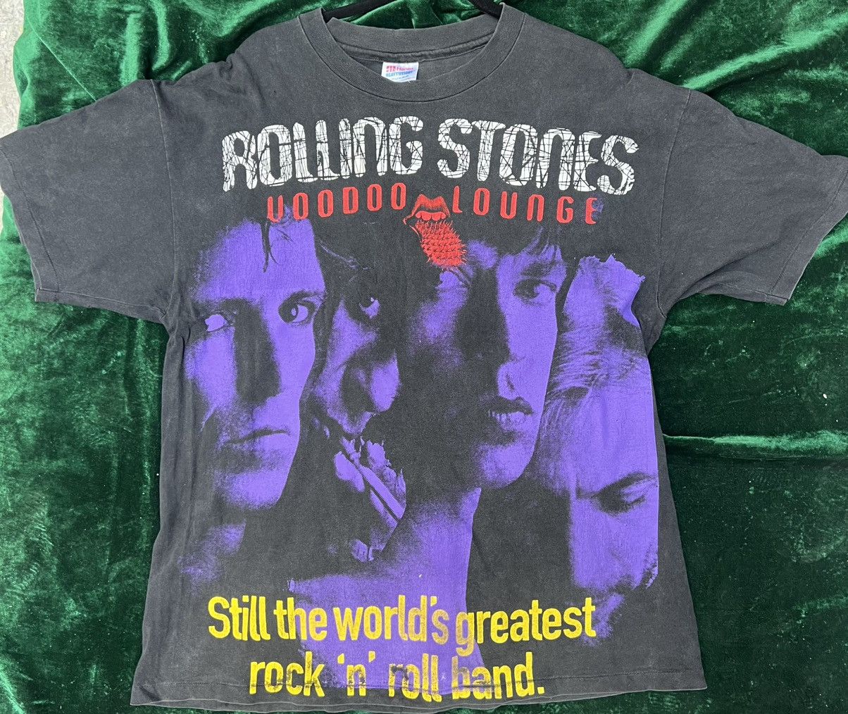 Vintage Rolling stones voodoo lounge mexico 1995 Size US XL / EU 56 / 4 - 1 Thumbnail