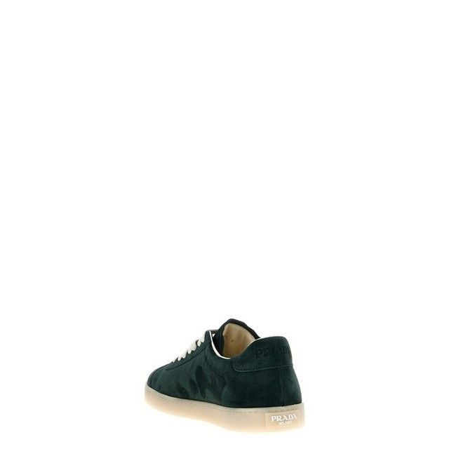 Prada PRADA Lane Green Sneakers New & Authentic (Men's size:12;) Size US 12 / EU 45 - 3 Thumbnail