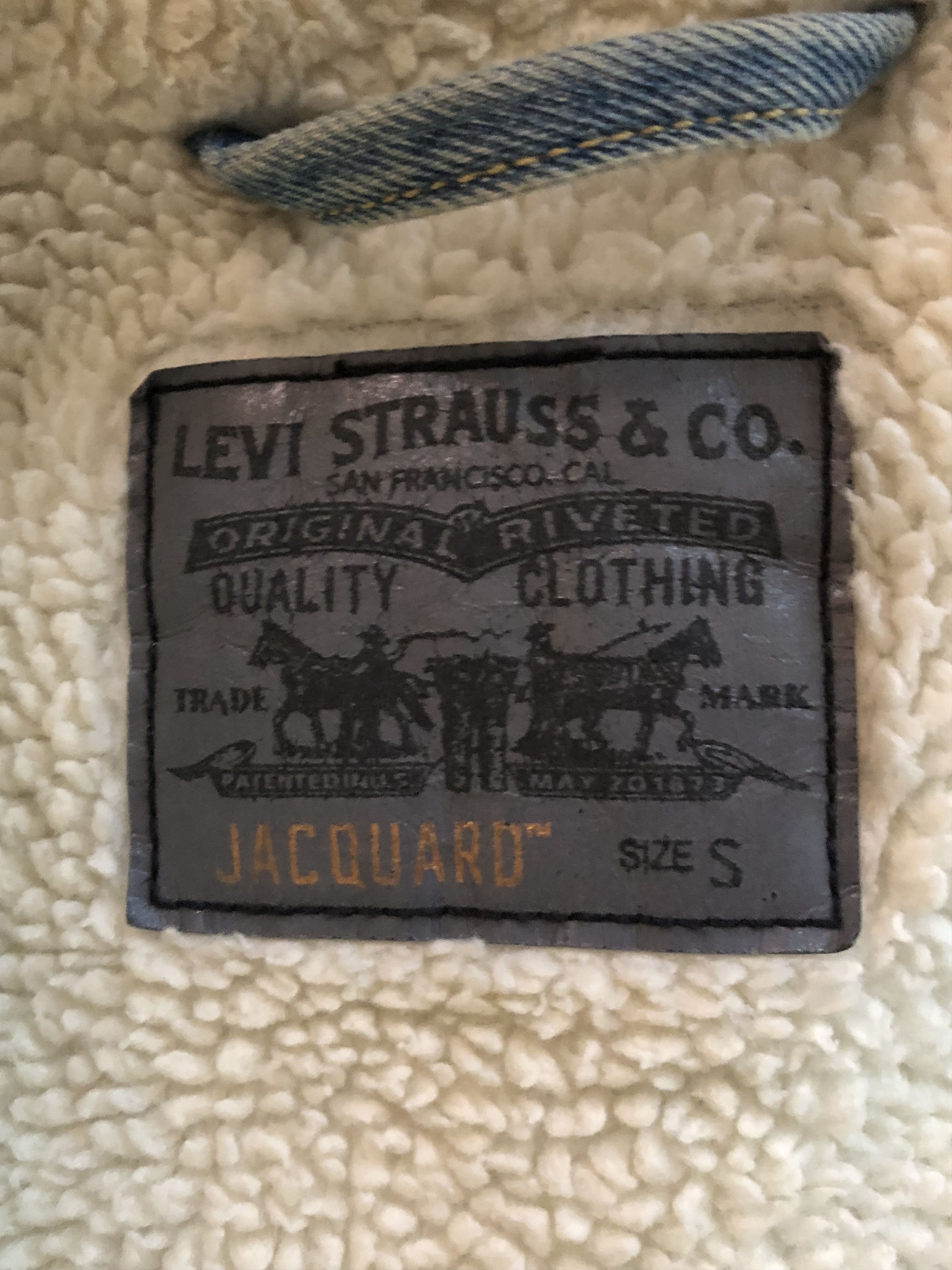 Levi's Levi’s Jacquard Bluetooth Jacked Size US S / EU 44-46 / 1 - 3 Thumbnail