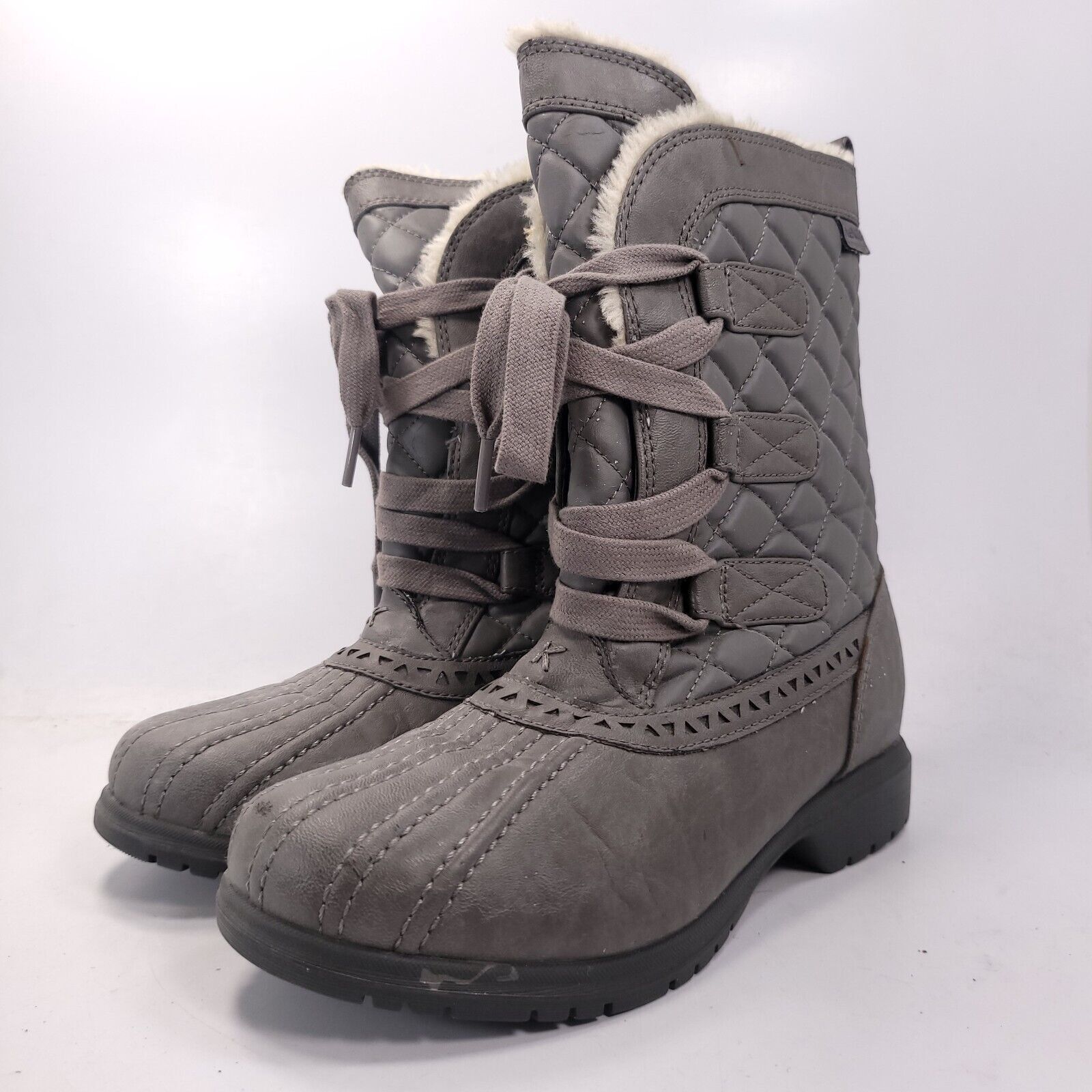 Keds Keds Casual Mid Rise Boot Womens Size 7 WF55849 Gray Black Size US 7 / IT 37 - 1 Thumbnail