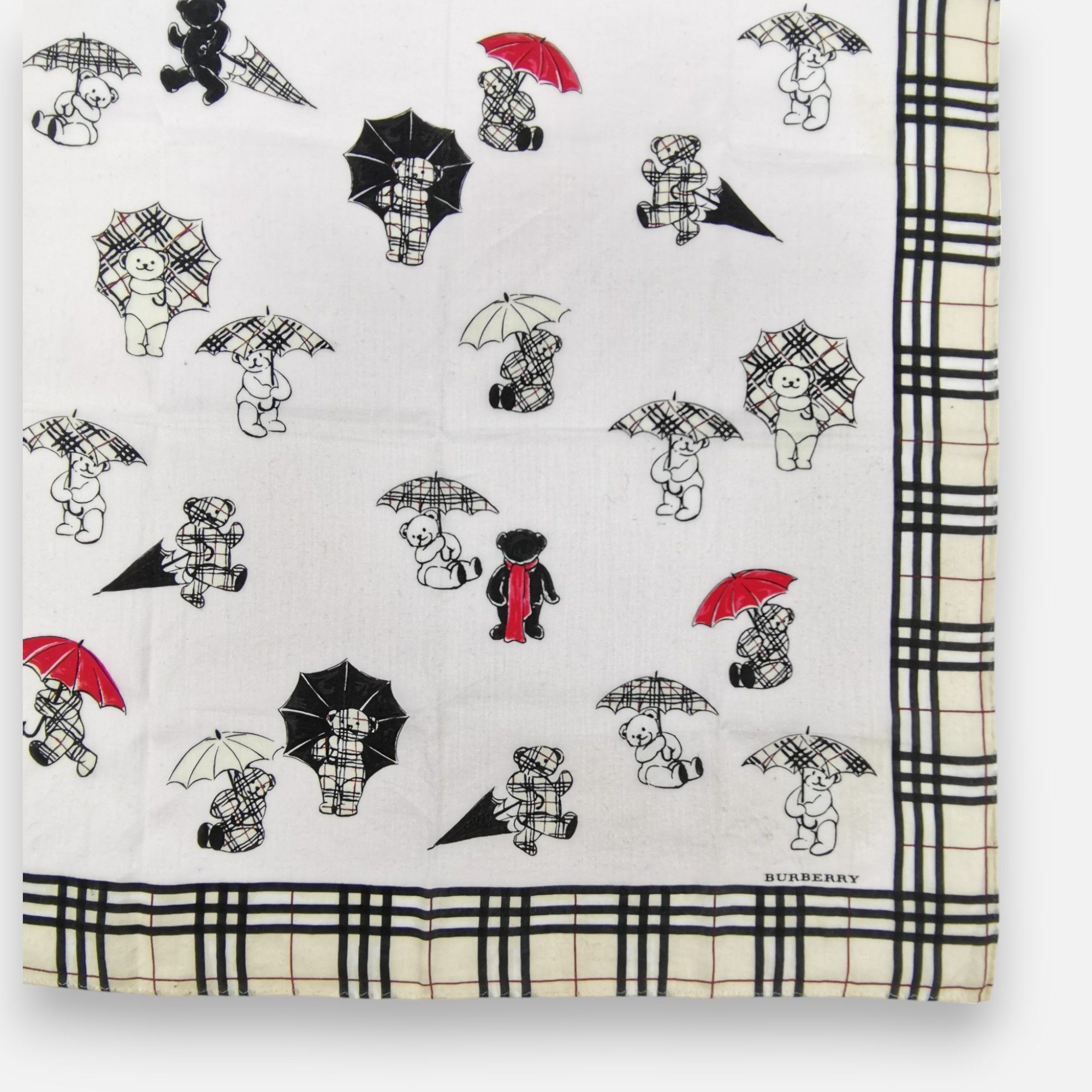 Burberry × Vintage Vintage Burberry Handkerchief Bandana Neckerchief Size ONE SIZE - 3 Thumbnail
