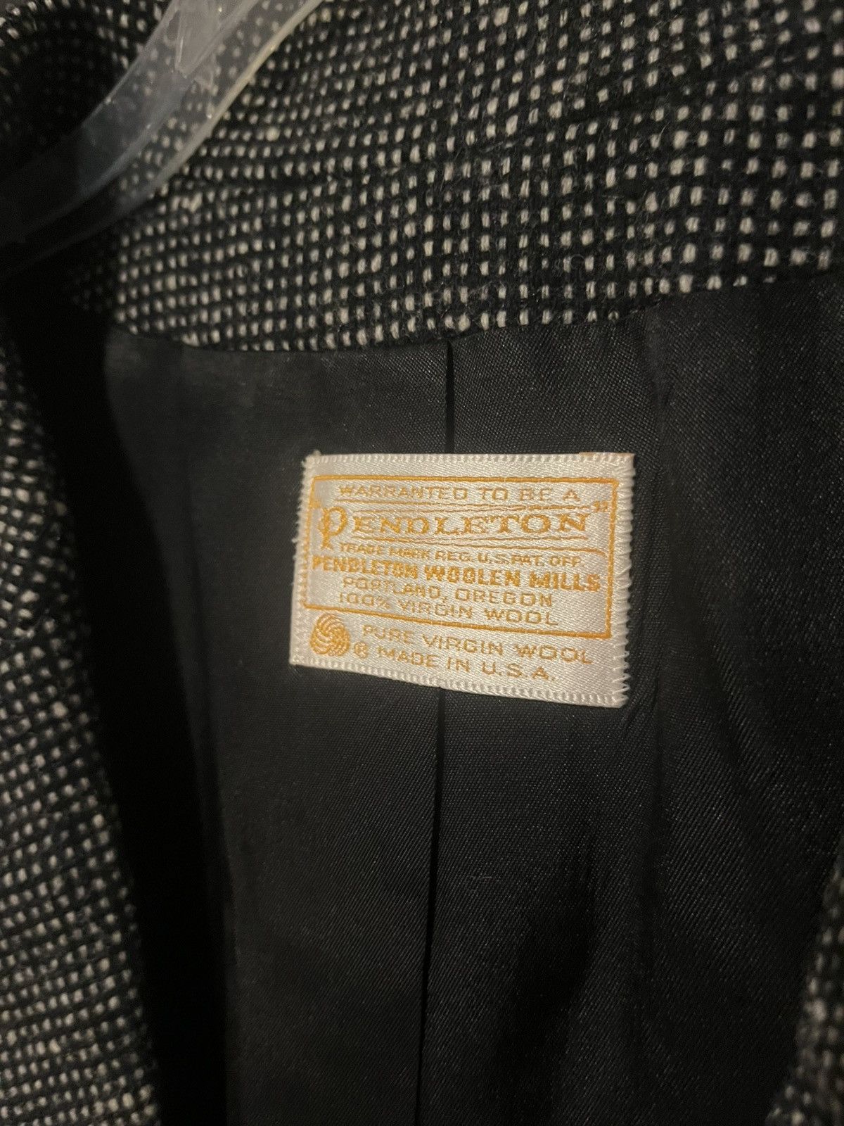 Pendleton Vintage 70’s made in USA Women’s Pendleton Wool Blazer S Size S / US 4 / IT 40 - 5 Thumbnail