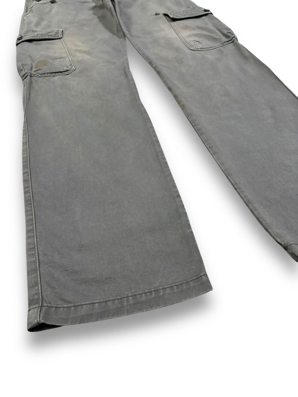 Emporio Armani Vintage Emporio Armani Thrashed Loose Utility Cargo Pants Size US 36 / EU 52 - 11 Thumbnail