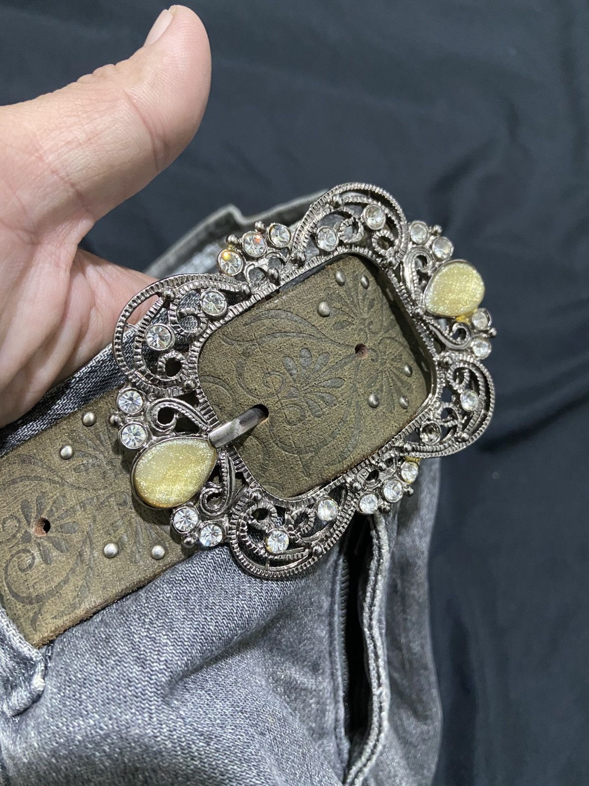 Japanese Brand JAPANESE UKNOWN BRAND 14thaddiction STYLE BELT Size ONE SIZE - 3 Thumbnail