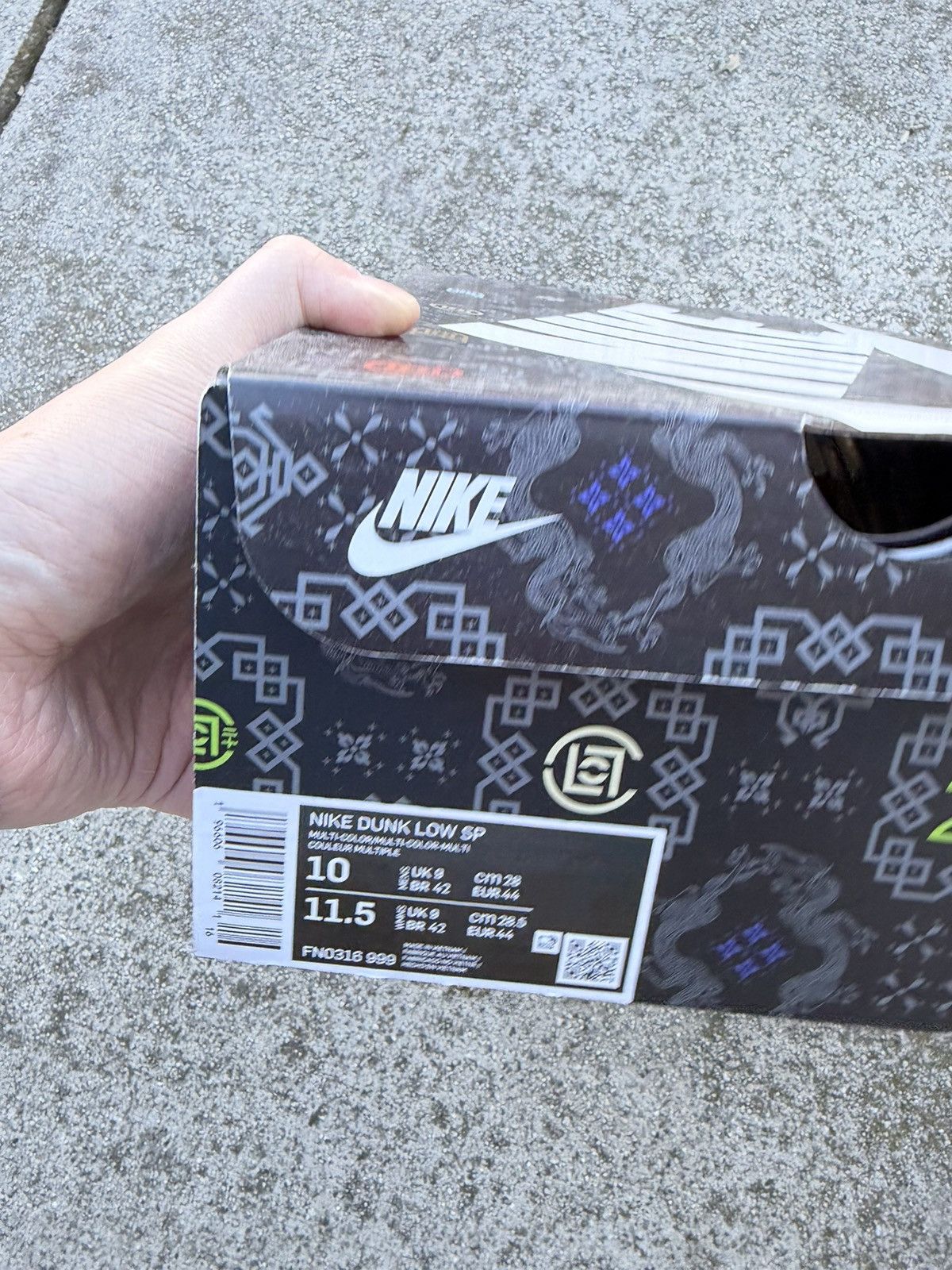 CLOT × Nike RARE Friends and Family Nike Clot What the Dunk Size US 10 / EU 43 - 4 Thumbnail
