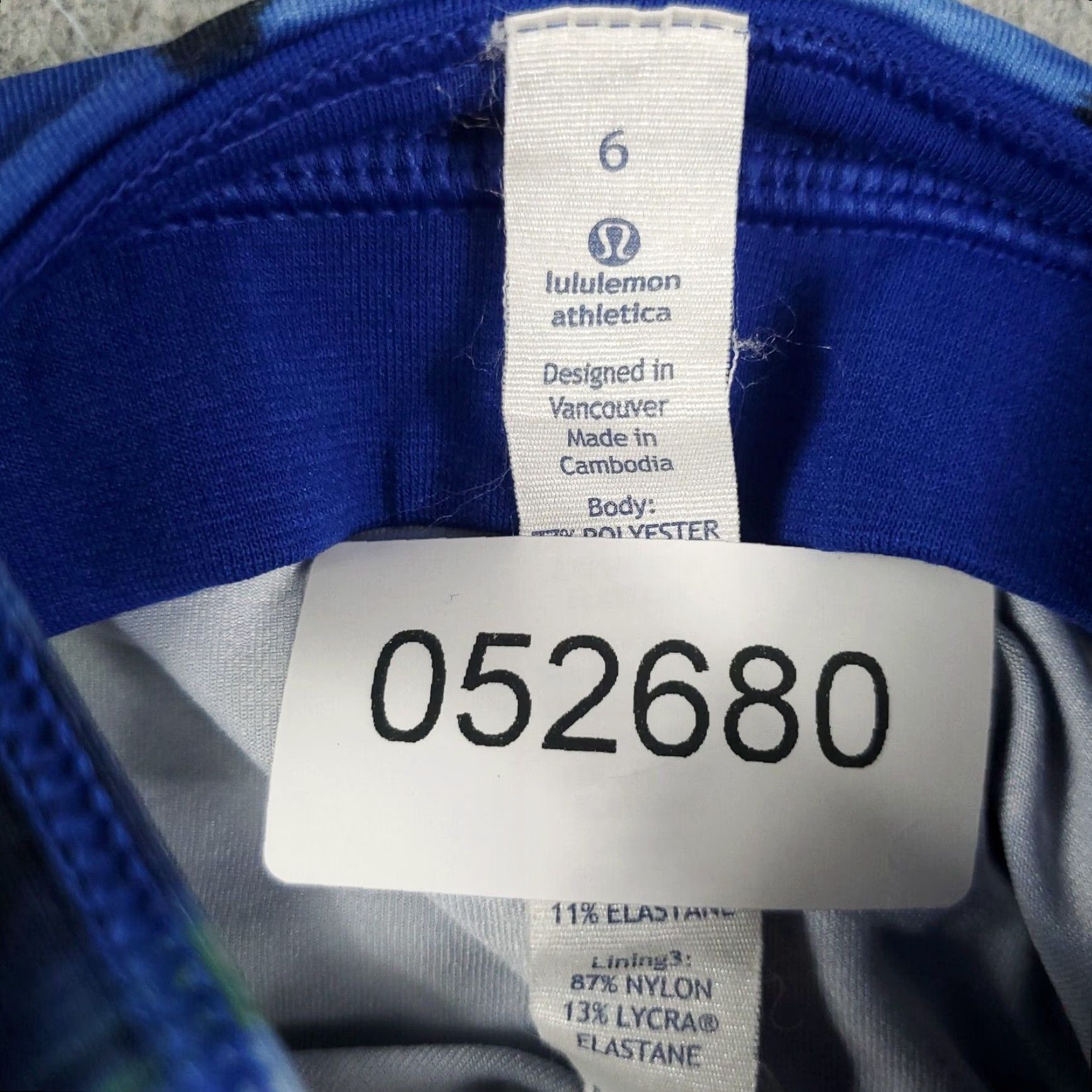 Lululemon Lululemon Tank Top Womens Size 6 Blue Kanto Catch Me Stretch Active Ladies Shirt Women XS-XL Size M / US 6-8 / IT 42-44 - 7 Thumbnail