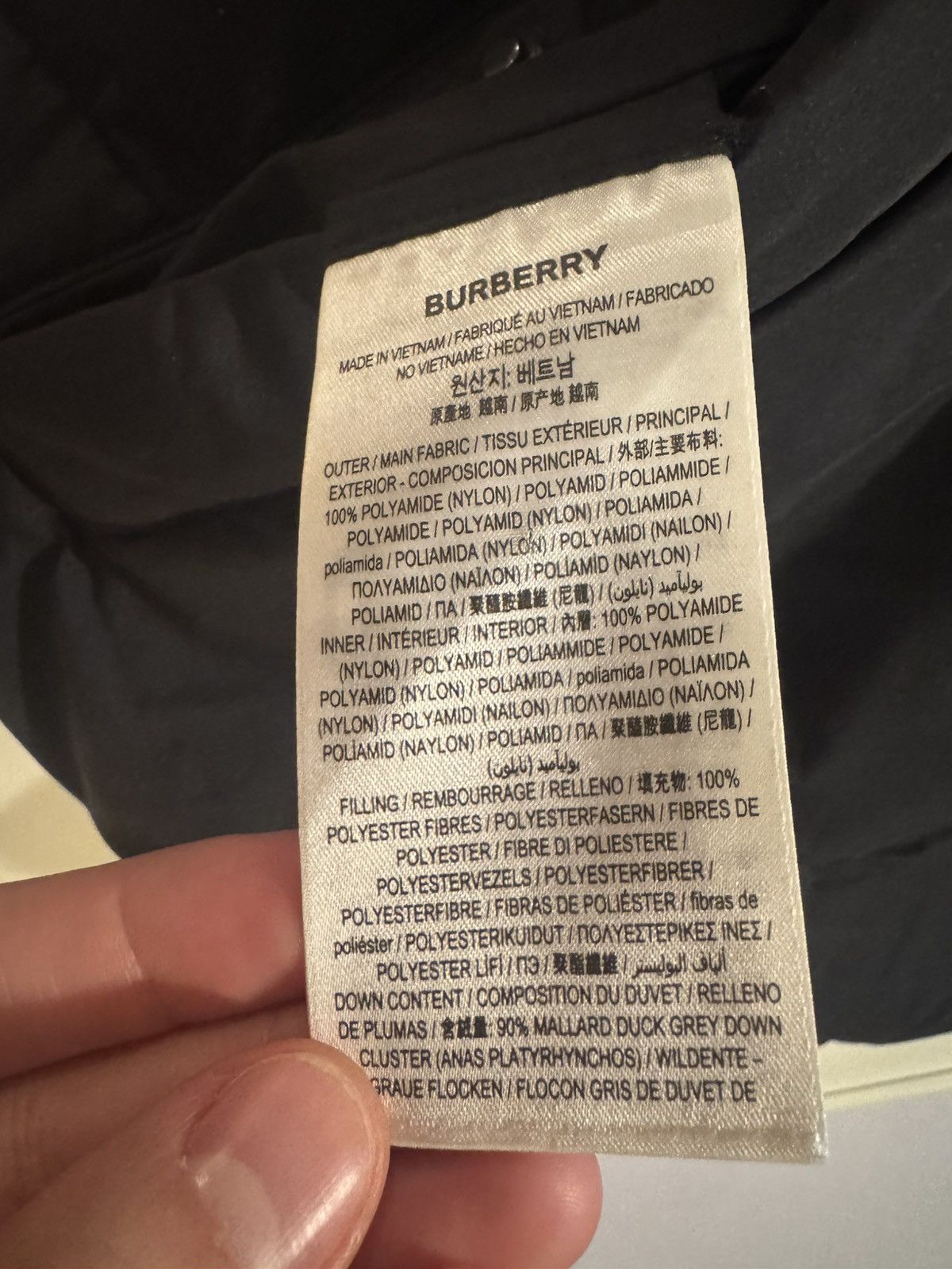 Burberry Burberry Down Vest Reversible Size US L / EU 52-54 / 3 - 6 Thumbnail