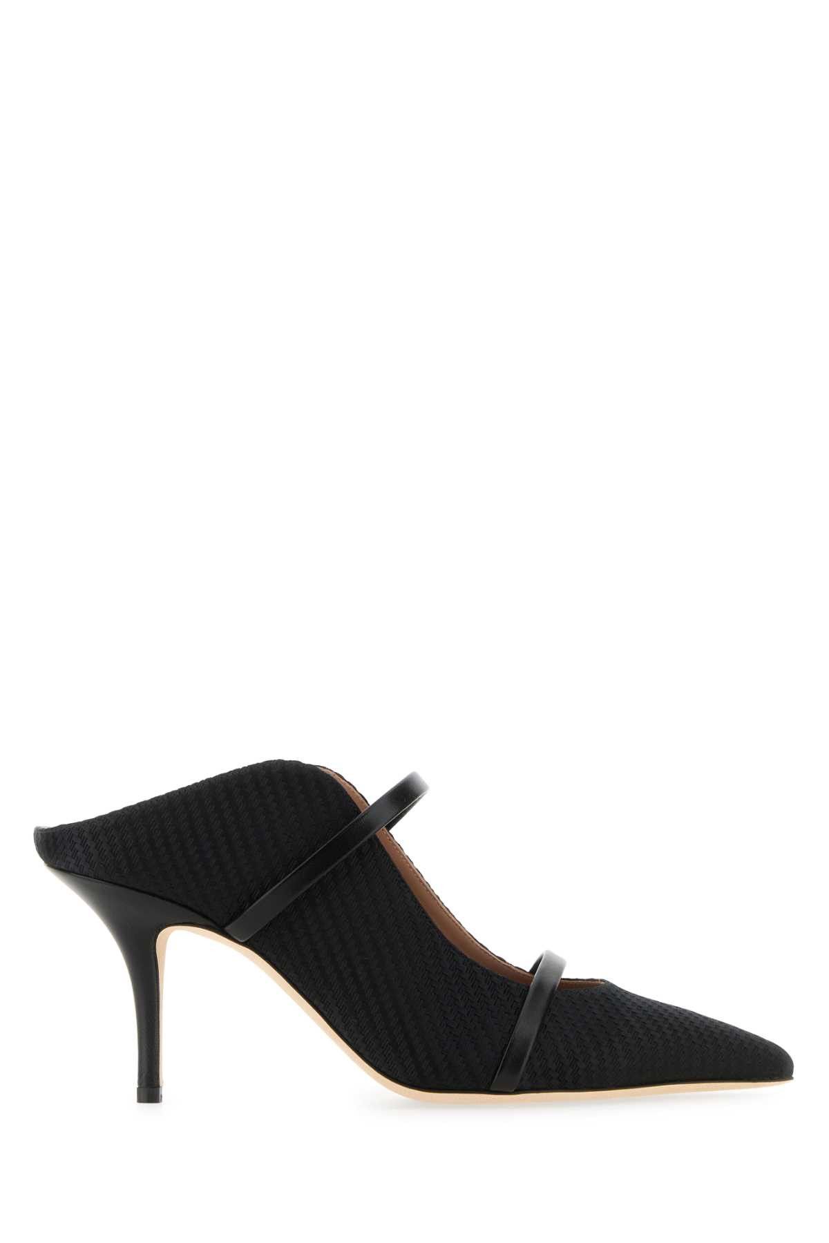 image of Malone Souliers Black Fabric Maureen 70 Pumps Shoes, Women's (Size 9)