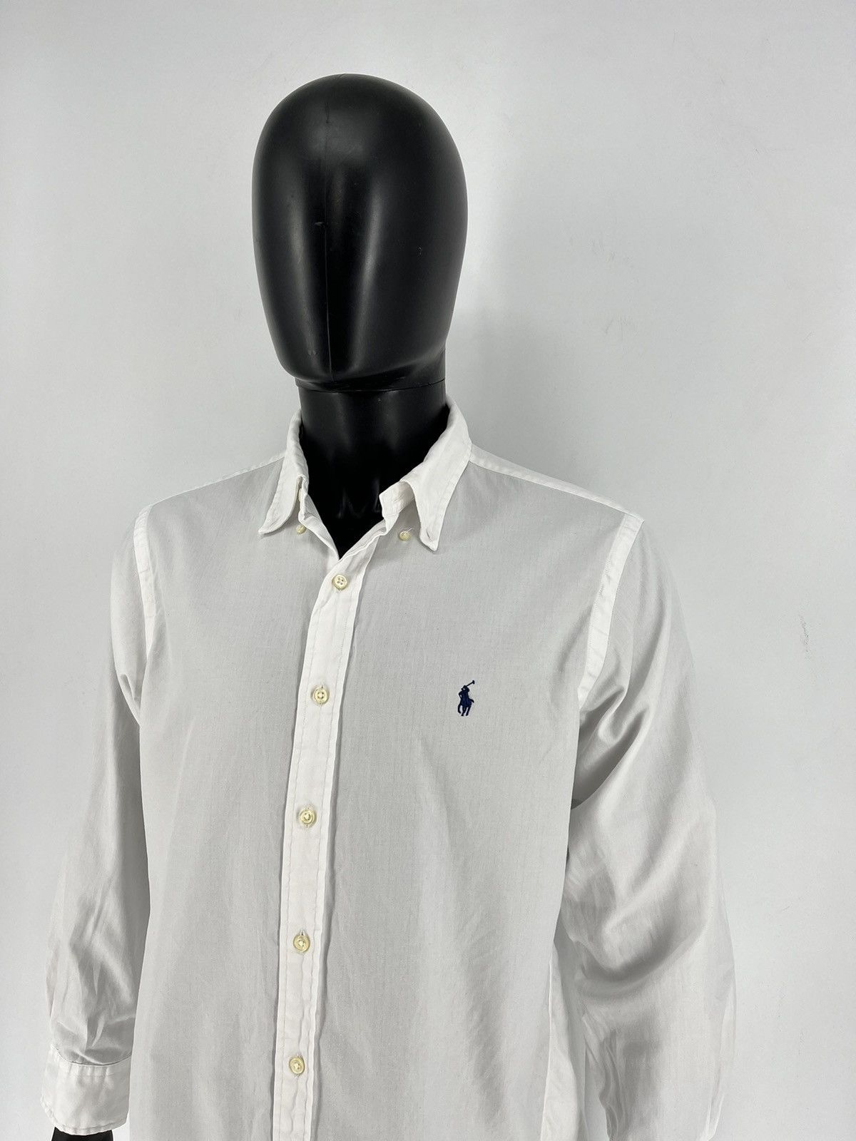 Ralph Lauren Vintage White Shirt Polo Ralph Lauren Size XL Rare Size US XL / EU 56 / 4 - 4 Thumbnail