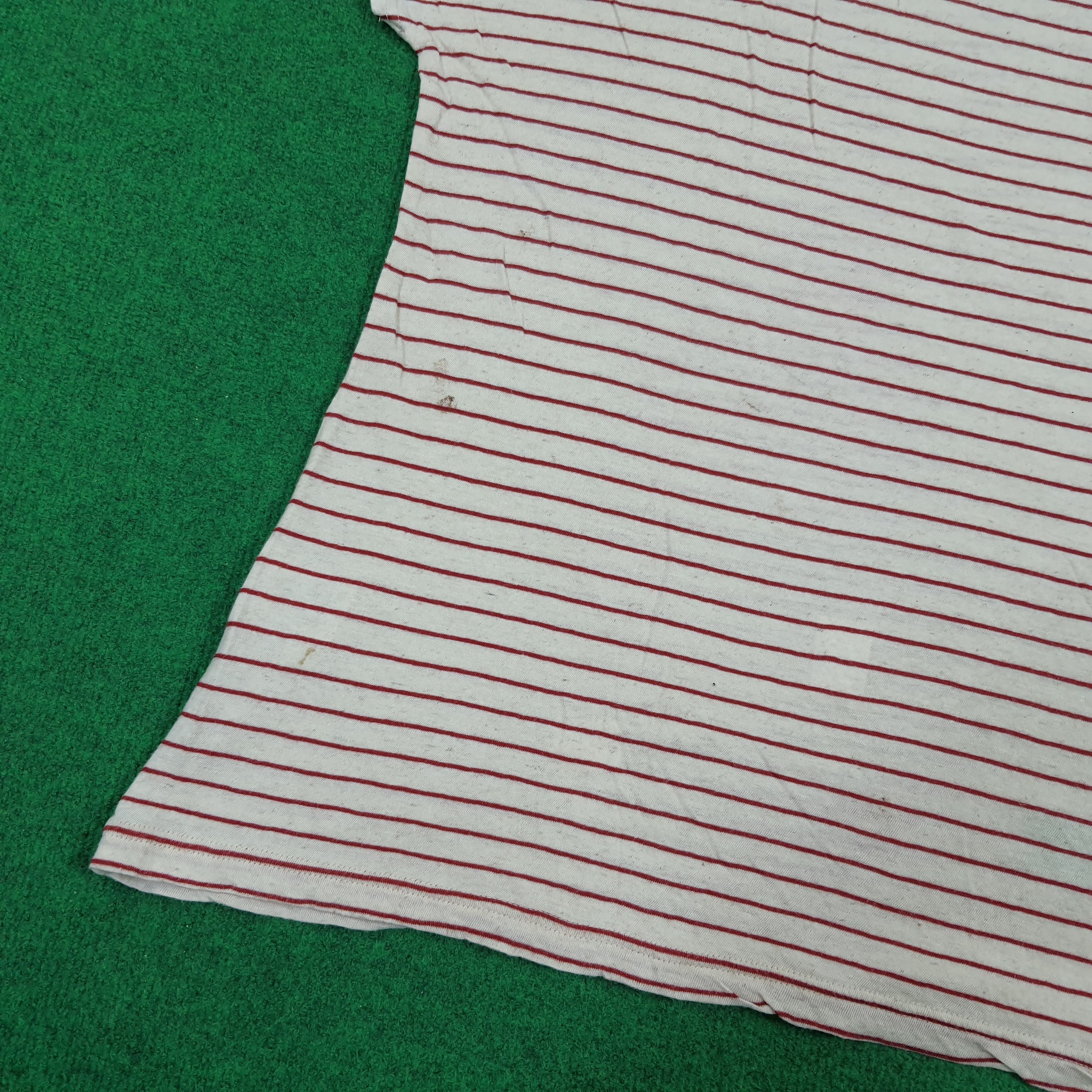 Issey Miyake × Japanese Brand × Vintage Vintage Plantation by Issey Miyake Japan Stripes Tshirt Size M / US 6-8 / IT 42-44 - 4 Thumbnail