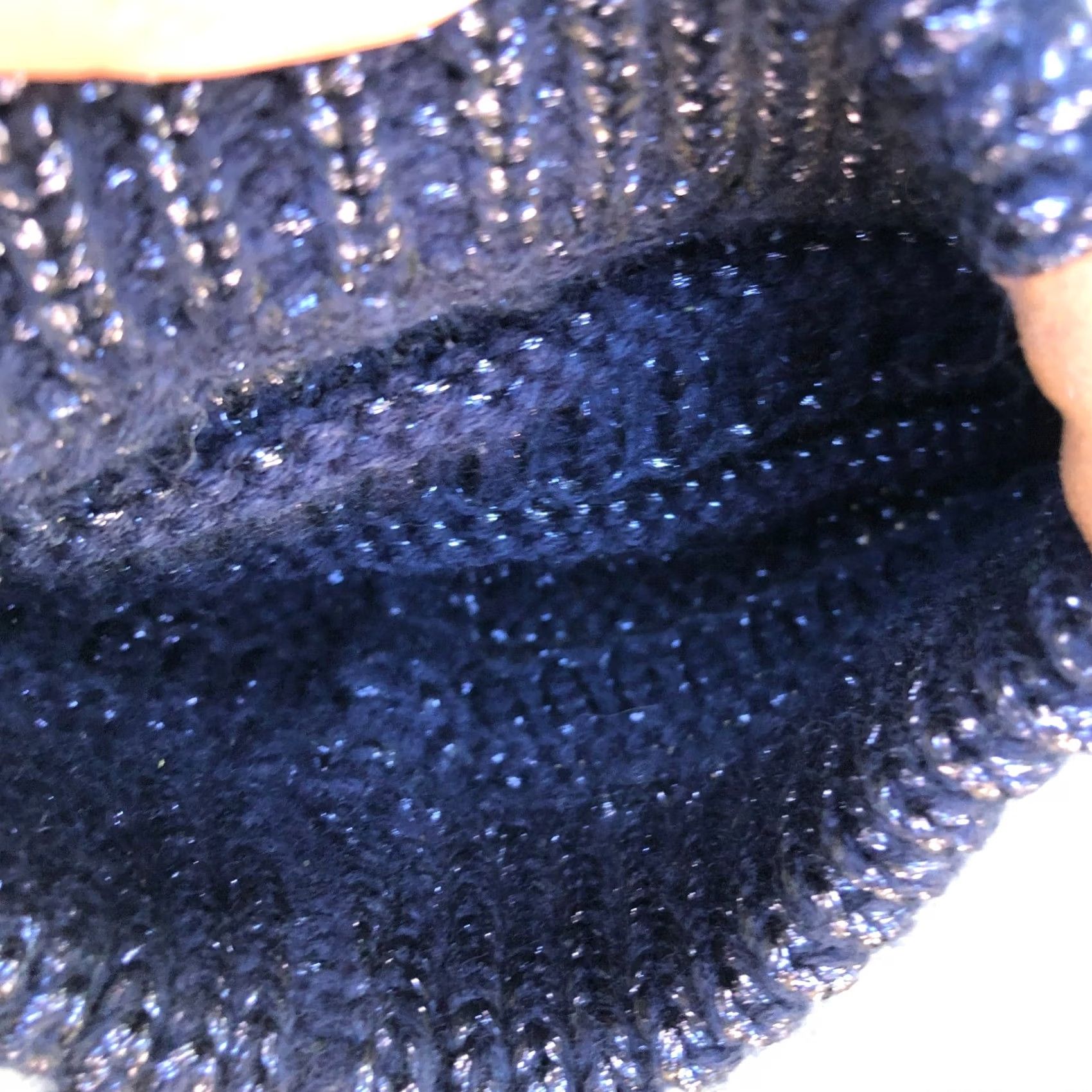 Vintage CC Exclusives Knit Skull Beanie Hat Women's Blue Cap 100% Acrylic Beanie Knit Wool (if "Wool" not allowed) Size ONE SIZE - 6 Thumbnail